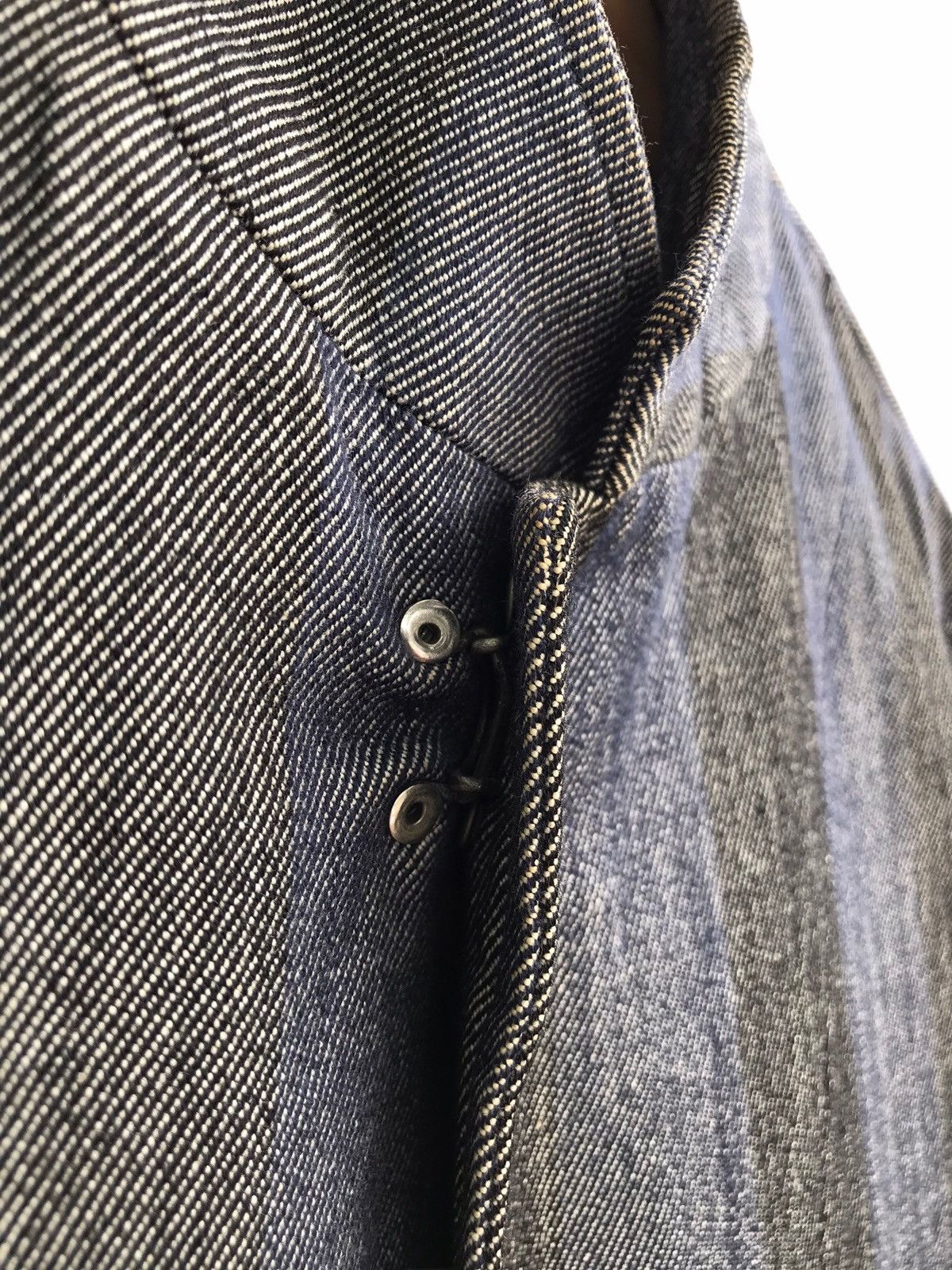 R.Newbold R. Newbold By Paul Smith Rusted Stripes Denim Jacket Size US M / EU 48-50 / 2 - 5 Thumbnail