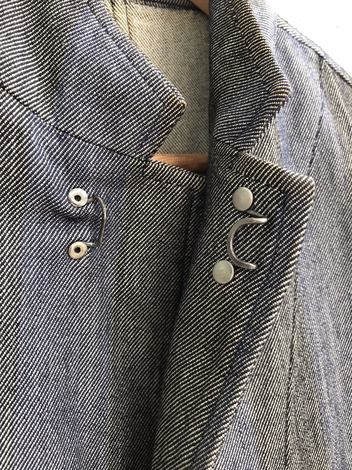 R.Newbold R. Newbold By Paul Smith Rusted Stripes Denim Jacket Size US M / EU 48-50 / 2 - 12 Thumbnail