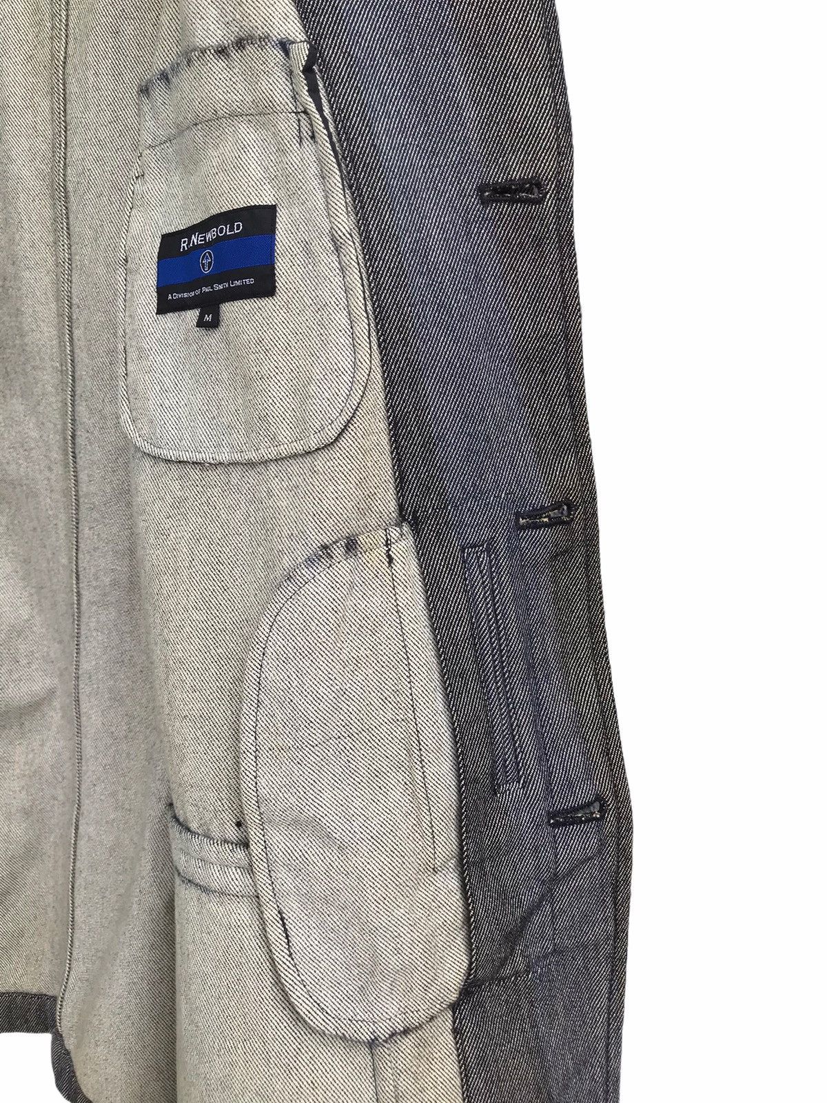 R.Newbold R. Newbold By Paul Smith Rusted Stripes Denim Jacket Size US M / EU 48-50 / 2 - 8 Thumbnail