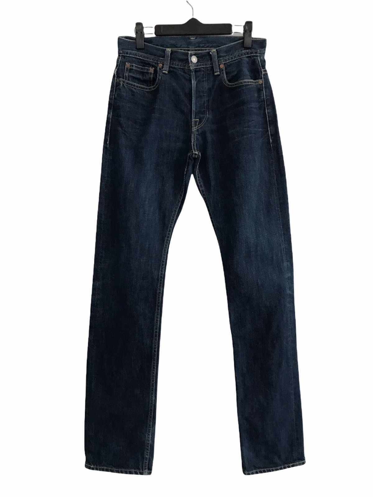 Image of Beauty Youth x United Arrows Tabloid News X United Arrows Blue Denim Jeans Made In Japan (Size 30)