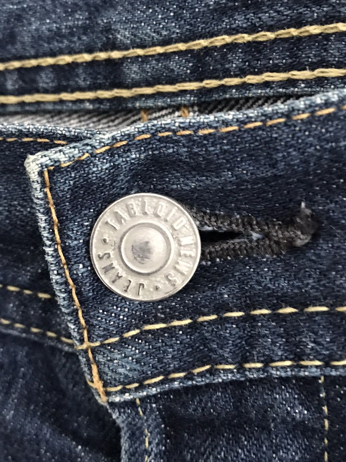 BEAUTY&YOUTH Tabloid News X United Arrows Blue Denim Jeans Made In Japan Size US 30 / EU 46 - 18 Thumbnail