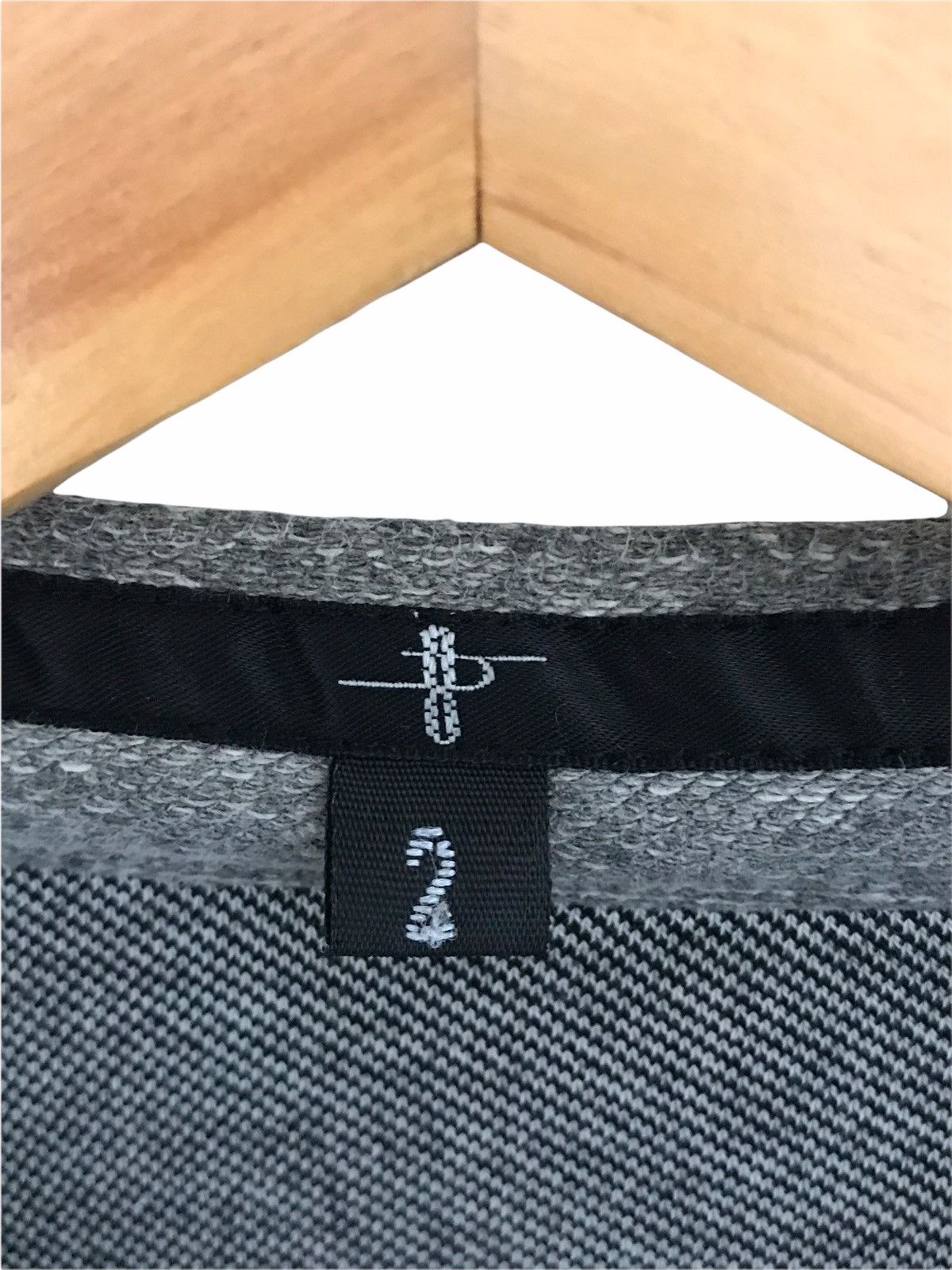NO ID NO ID Japan Patchwork Stretchable Long Sleeve Shirt Size US S / EU 44-46 / 1 - 8 Thumbnail