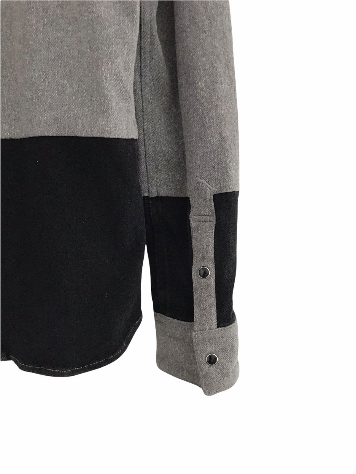 NO ID NO ID Japan Patchwork Stretchable Long Sleeve Shirt Size US S / EU 44-46 / 1 - 7 Thumbnail