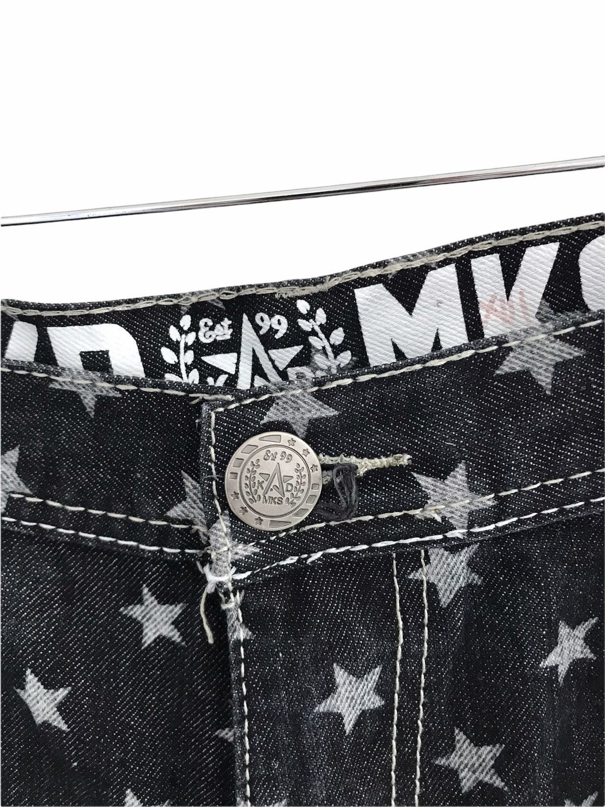 Akademiks AKDMKS Akademiks Flag Stars All Over Print Denim Jeans Size US 40 / EU 56 - 6 Thumbnail