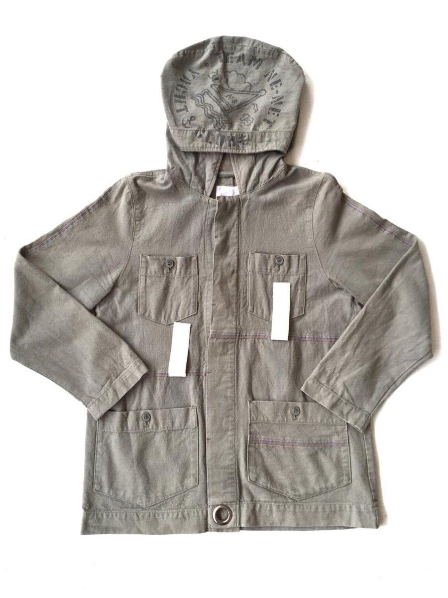 Issey Miyake ❌Need Gone❌Vintage Issey Miyake NeNet Military Jacket Hoodie Size S / US 4 / IT 40 - 2 Thumbnail