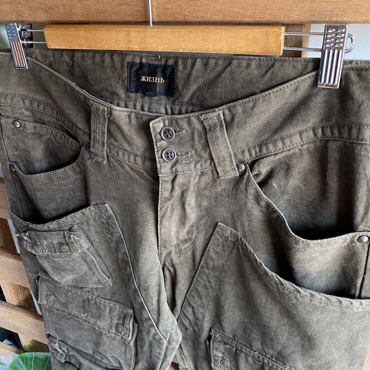 20471120 × Beauty Beast × Japanese Brand Bondage Tactical 23 Pockets Cargo Pants Japan Size US 33 - 12 Thumbnail