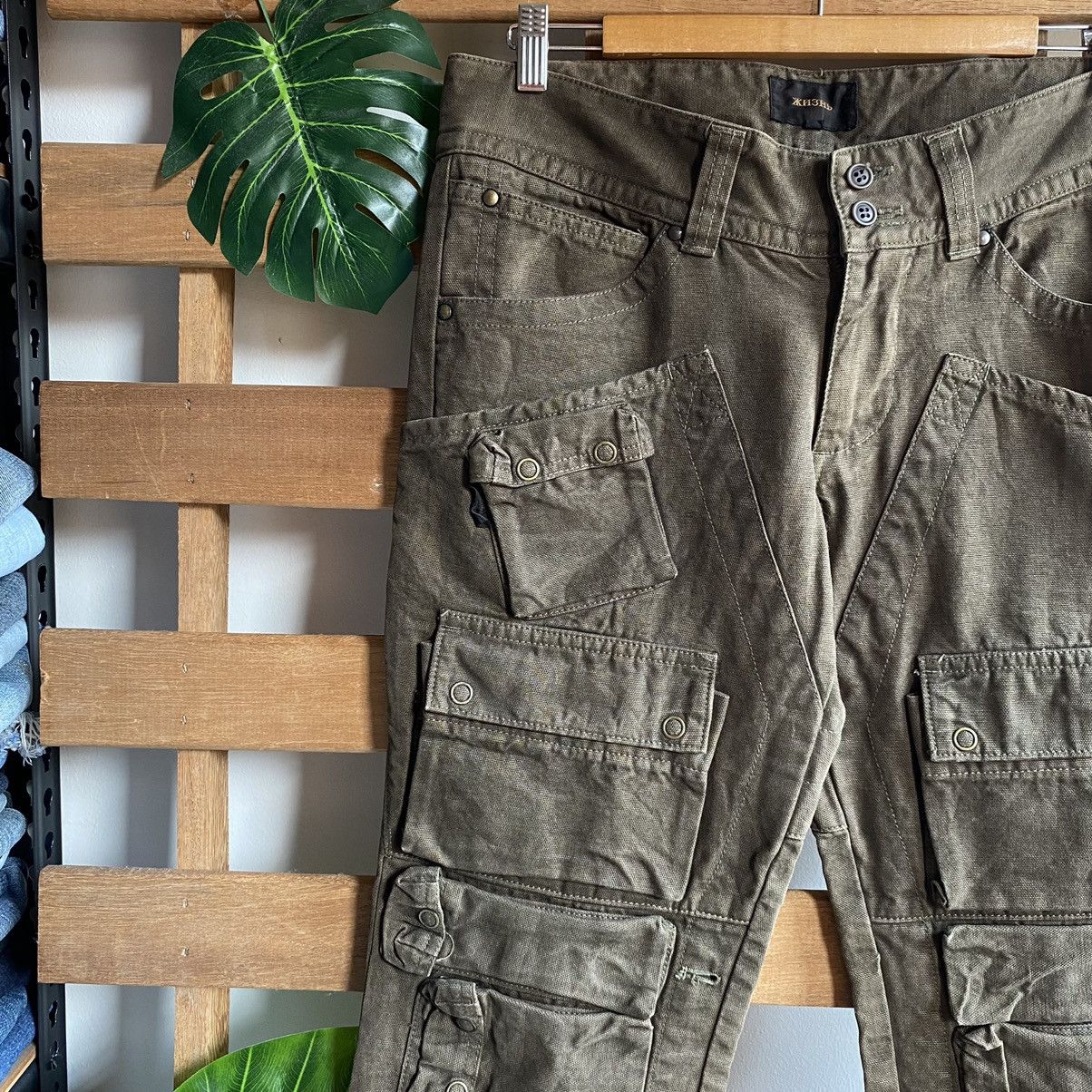 20471120 × Beauty Beast × Japanese Brand Bondage Tactical 23 Pockets Cargo Pants Japan Size US 33 - 3 Thumbnail