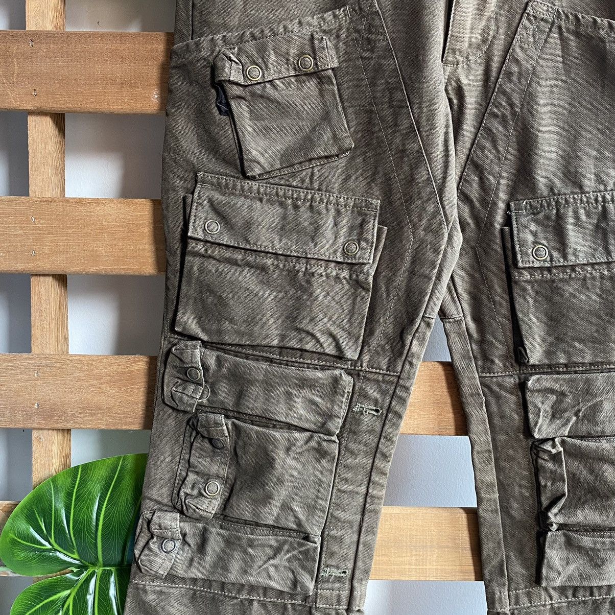 20471120 × Beauty Beast × Japanese Brand Bondage Tactical 23 Pockets Cargo Pants Japan Size US 33 - 4 Thumbnail