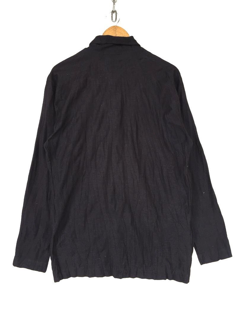 Designer × Issey Miyake 💥VINTAGE ISSEY MIYAKE MAN JACKET BUTTON Size US L / EU 52-54 / 3 - 2 Thumbnail