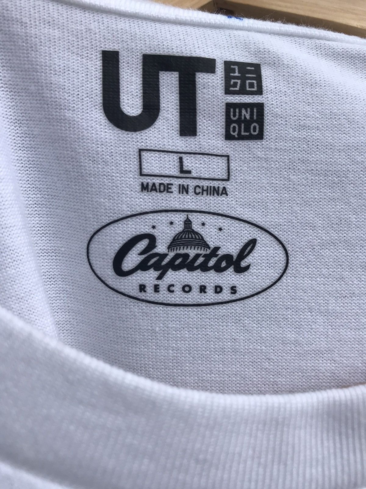 Uniqlo Gene Vincent x Uniqlo Capitol Records T-shirt Size US L / EU 52-54 / 3 - 8 Thumbnail