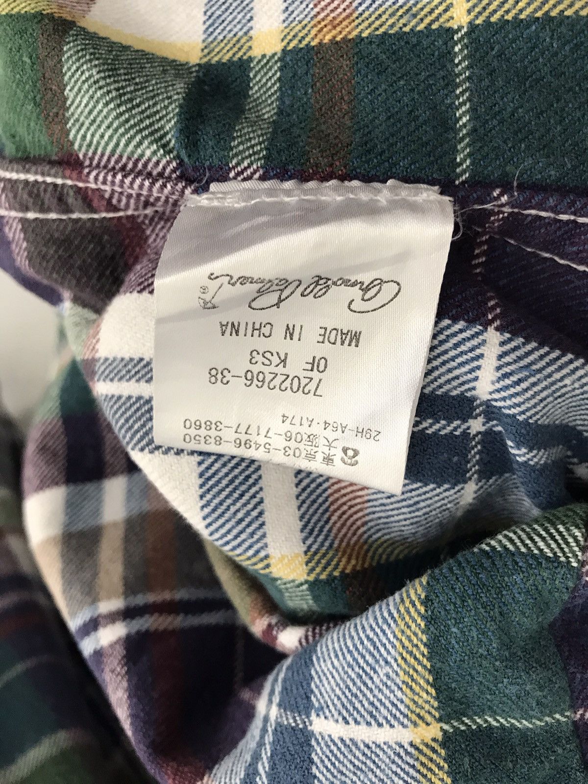 Flannel Arnold Palmer Checkered Flannel Shirt Size US M / EU 48-50 / 2 - 8 Thumbnail