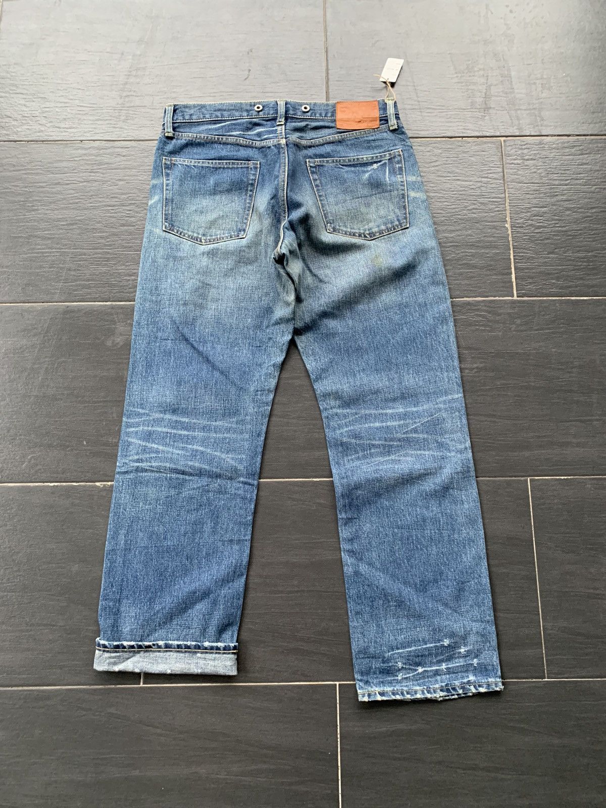 Journal Standard Journal Standard Suspender Selvedge Distressed Denim Size US 33 - 9 Thumbnail