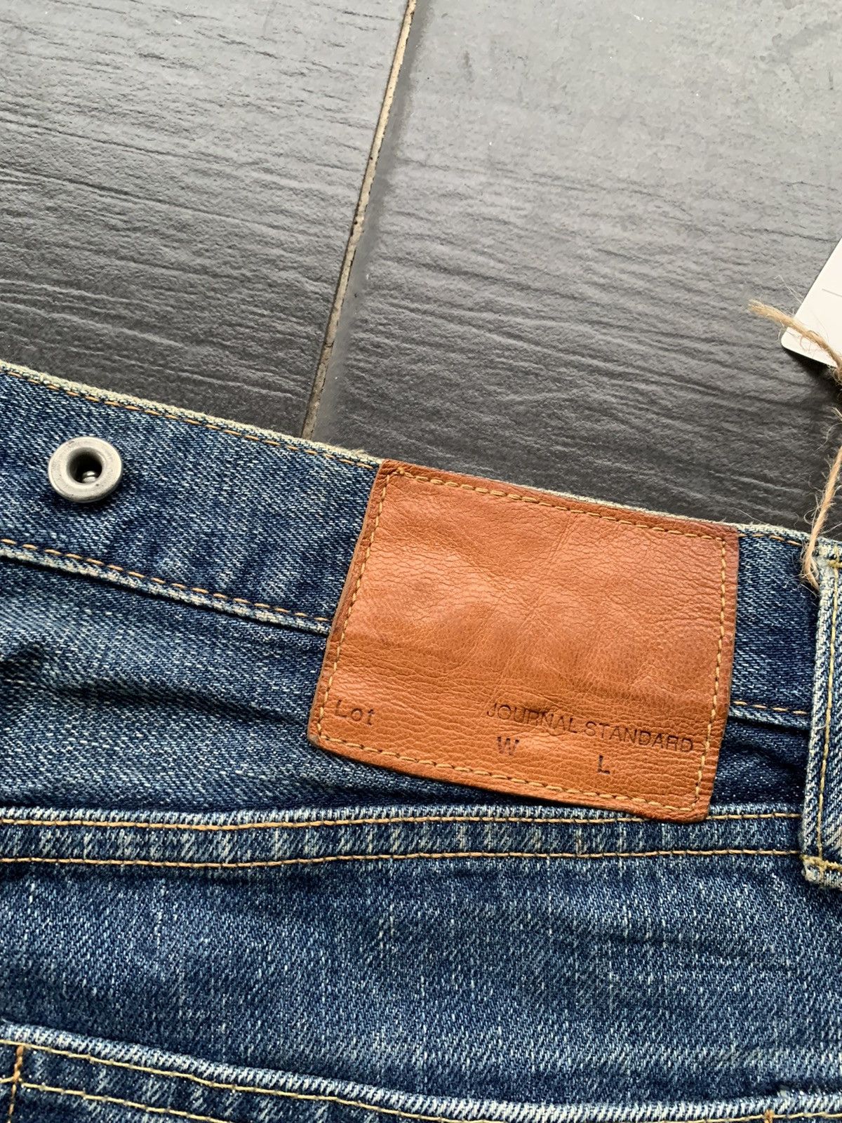 Journal Standard Journal Standard Suspender Selvedge Distressed Denim Size US 33 - 14 Thumbnail