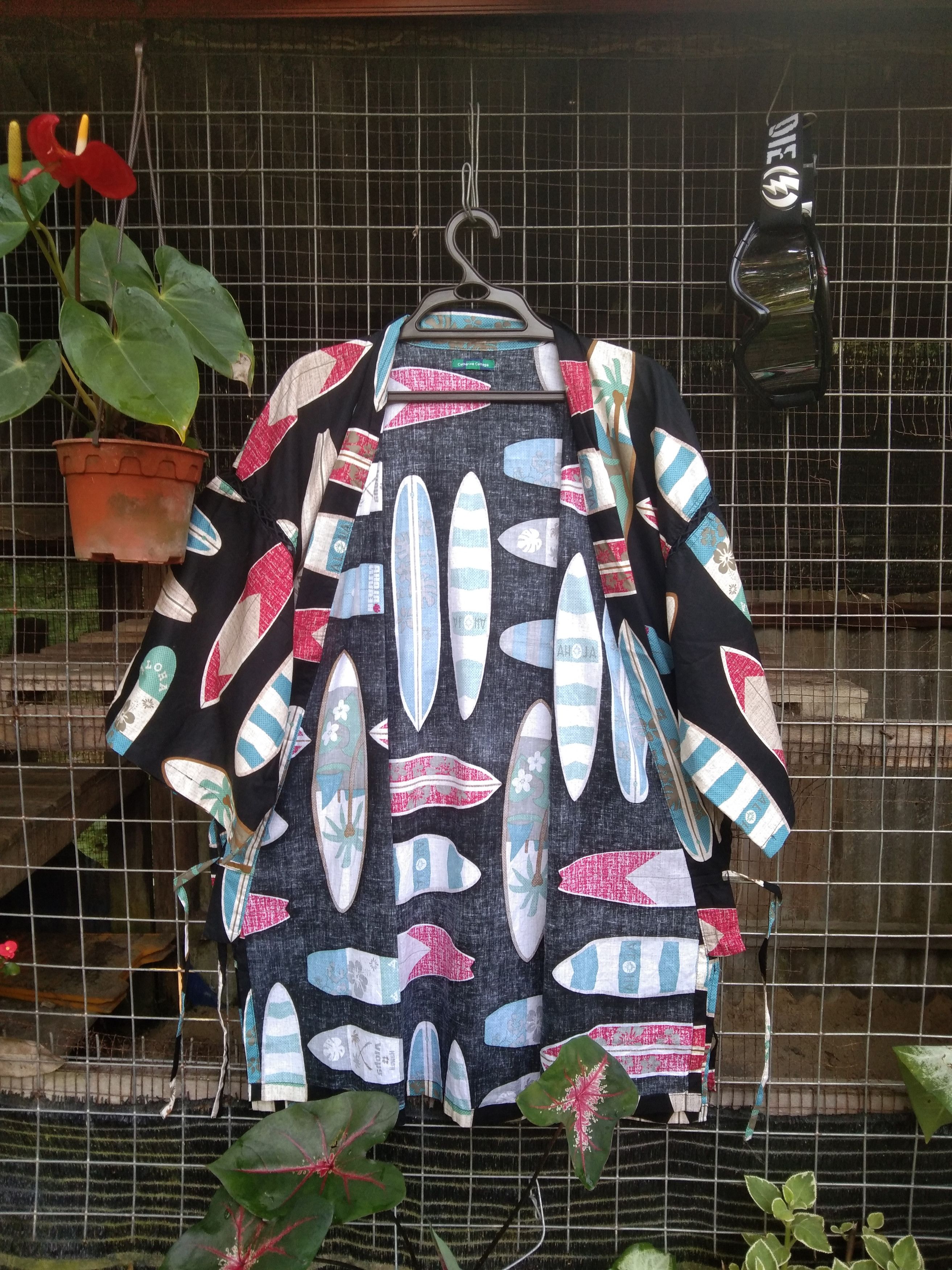 Designer × Japanese Brand FULLPRINT MEN KIMONO SHIRT Size US M / EU 48-50 / 2 - 3 Thumbnail