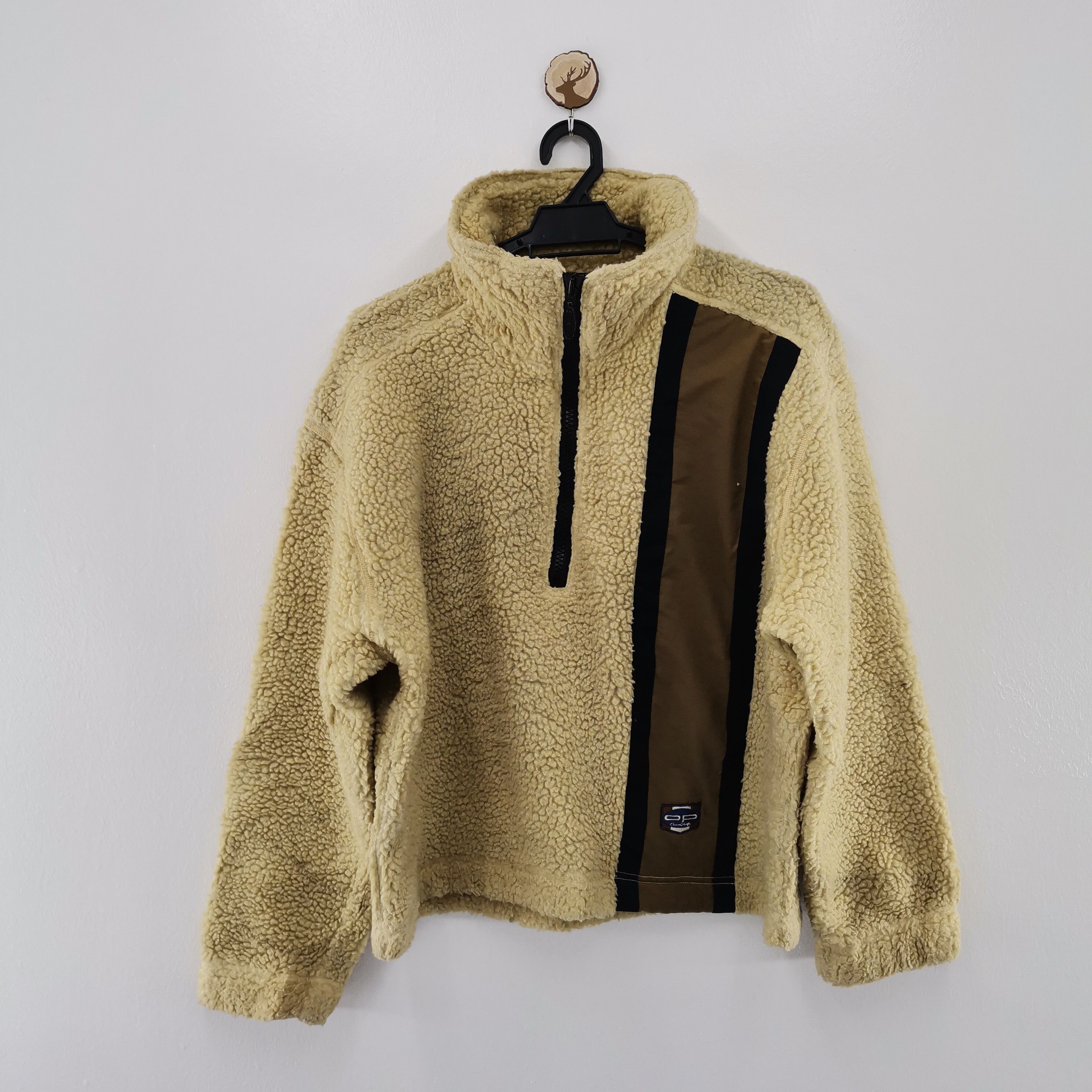 Ocean Pacific × Vintage Christmas Sale! Ocean Pacific Sheep Sherpa Jacket Size US L / EU 52-54 / 3 - 4 Thumbnail