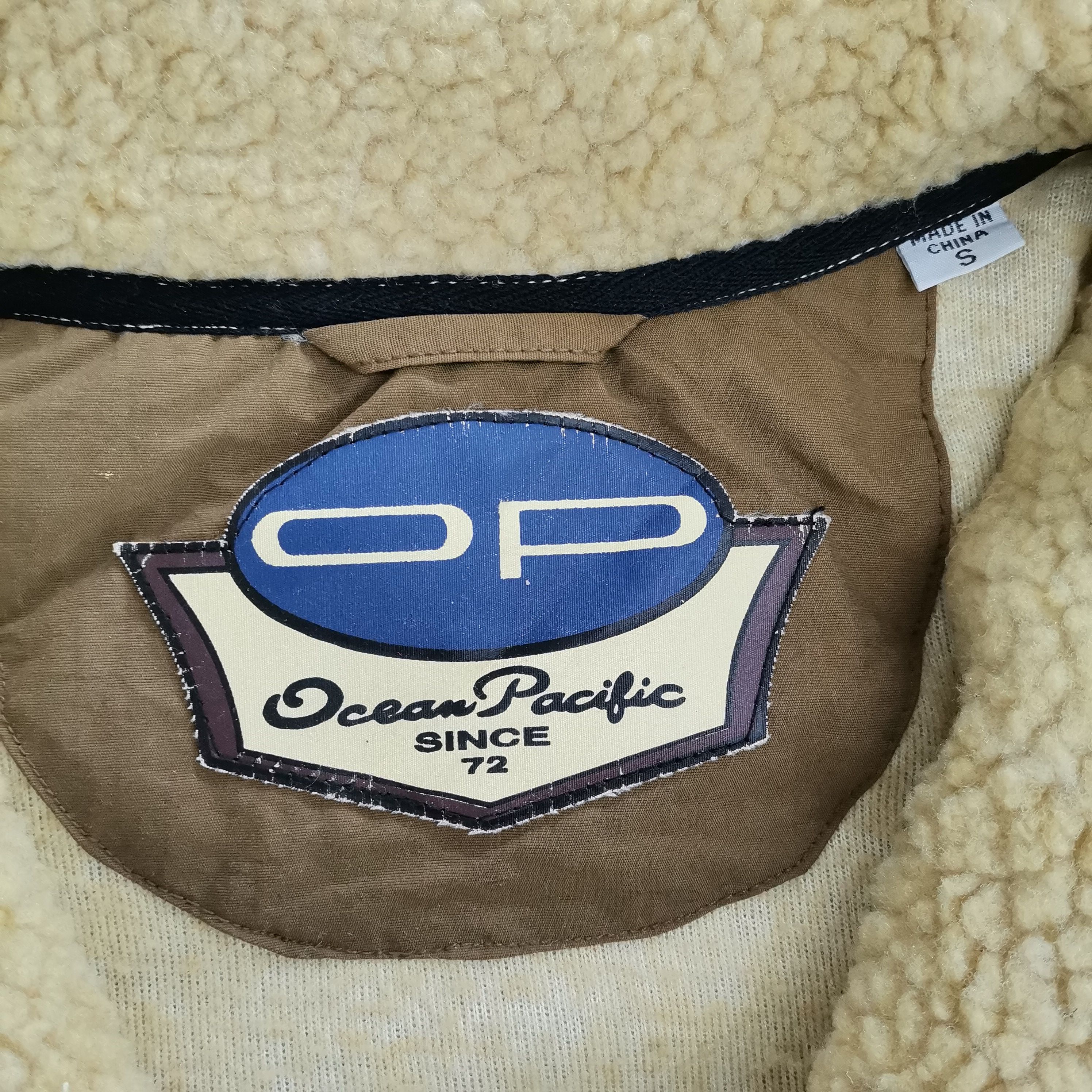 Ocean Pacific × Vintage Christmas Sale! Ocean Pacific Sheep Sherpa Jacket Size US L / EU 52-54 / 3 - 13 Thumbnail