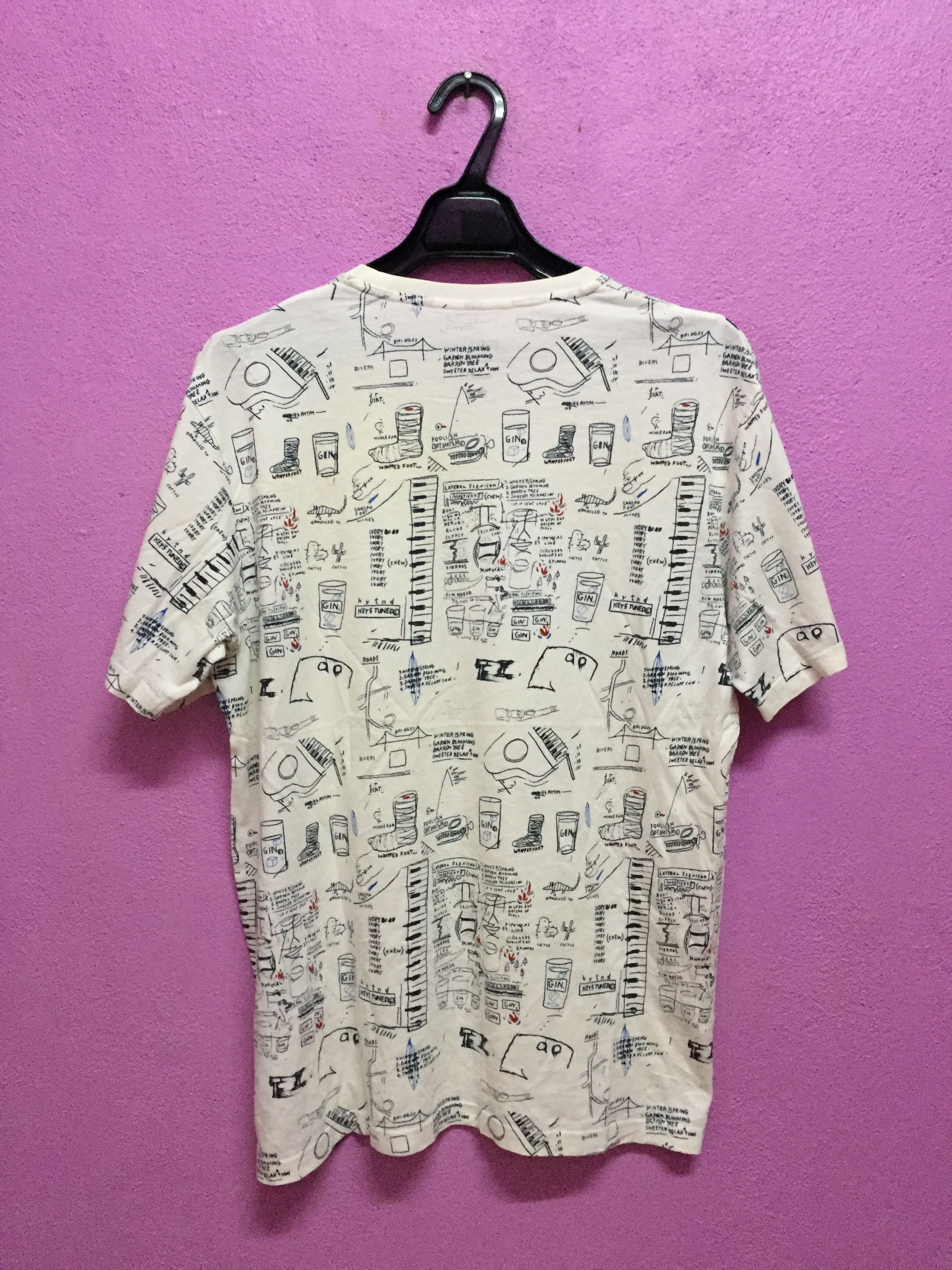 Jean-Michel Basquiat Jean Michel Basquiat Tee Size L Size US L / EU 52-54 / 3 - 2 Thumbnail