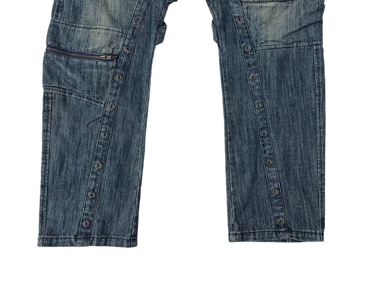 Beauty Beast 🔥Japanese Tech-Too Bondages Tactical Jeans 🔥 Size US 29 - 4 Thumbnail