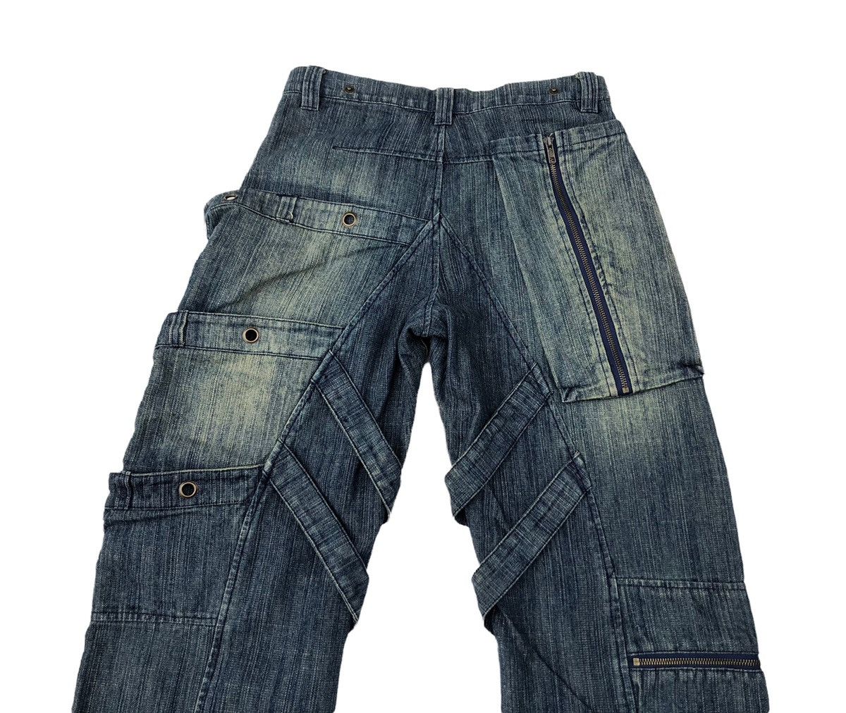 Beauty Beast 🔥Japanese Tech-Too Bondages Tactical Jeans 🔥 Size US 29 - 6 Thumbnail
