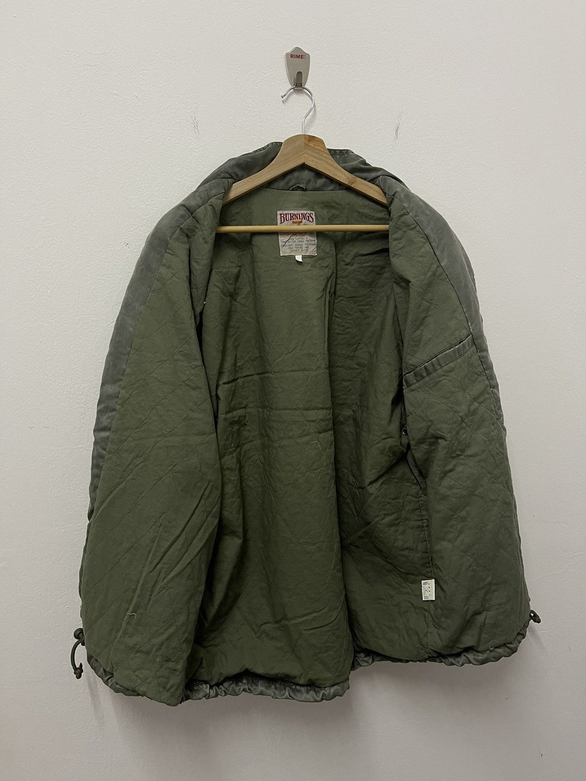 Japanese Brand × Vintage Vintage Burnings Satin Button Up Jacket Size US XL / EU 56 / 4 - 6 Thumbnail