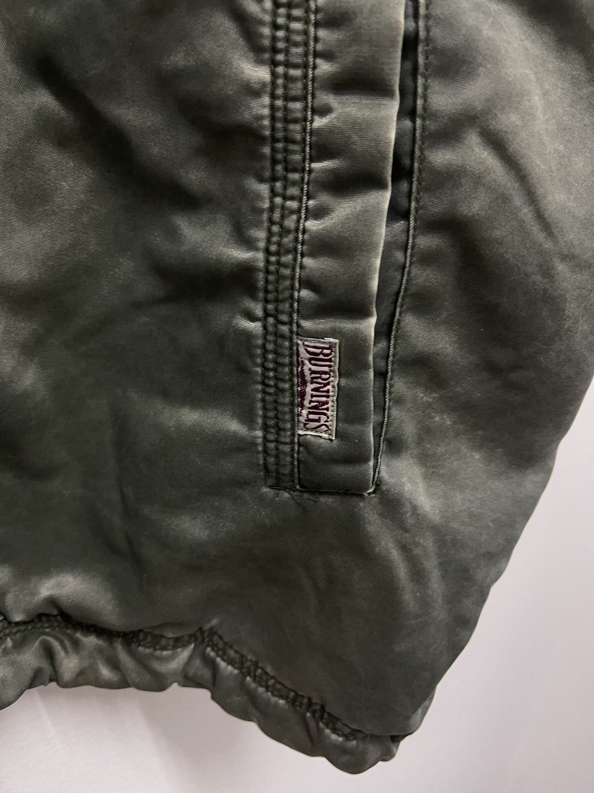 Japanese Brand × Vintage Vintage Burnings Satin Button Up Jacket Size US XL / EU 56 / 4 - 4 Thumbnail