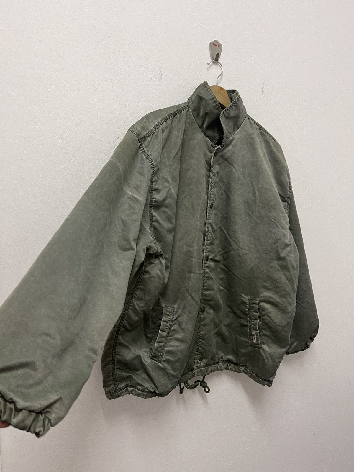 Japanese Brand × Vintage Vintage Burnings Satin Button Up Jacket Size US XL / EU 56 / 4 - 2 Thumbnail