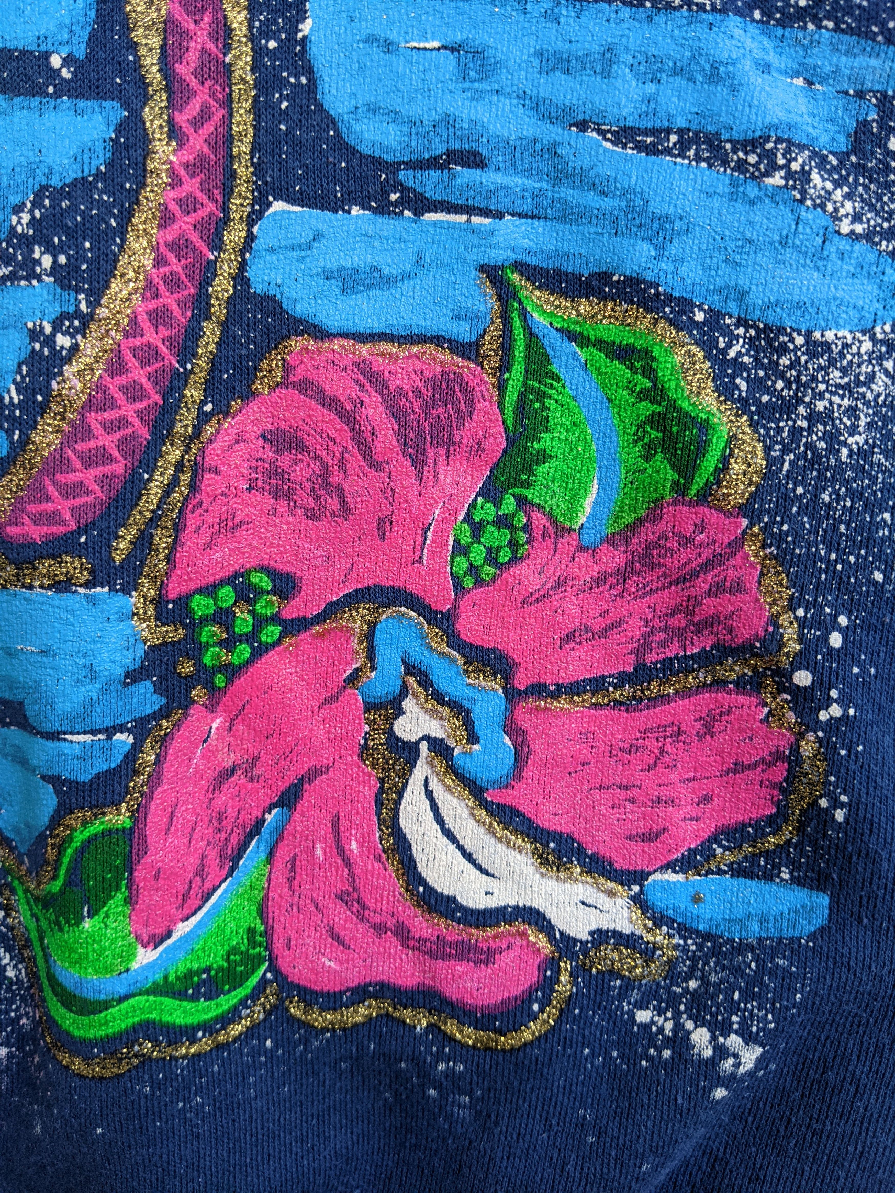 Other Vintage Full Print Beach Sweatshirt Size US L / EU 52-54 / 3 - 4 Thumbnail