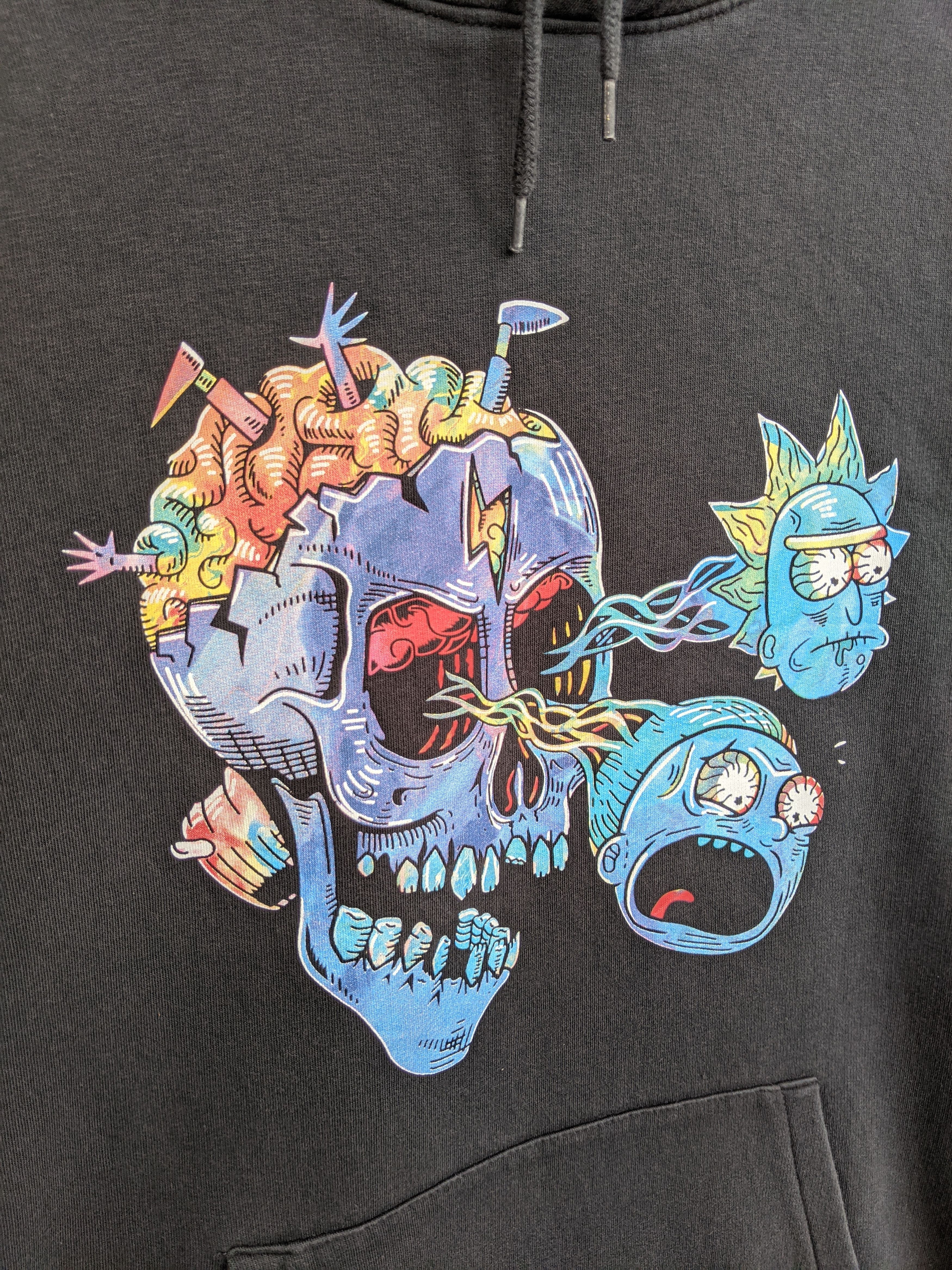 Cartoon Network × Jerzees H&M Rick And Morty Hoodie Size US M / EU 48-50 / 2 - 4 Thumbnail