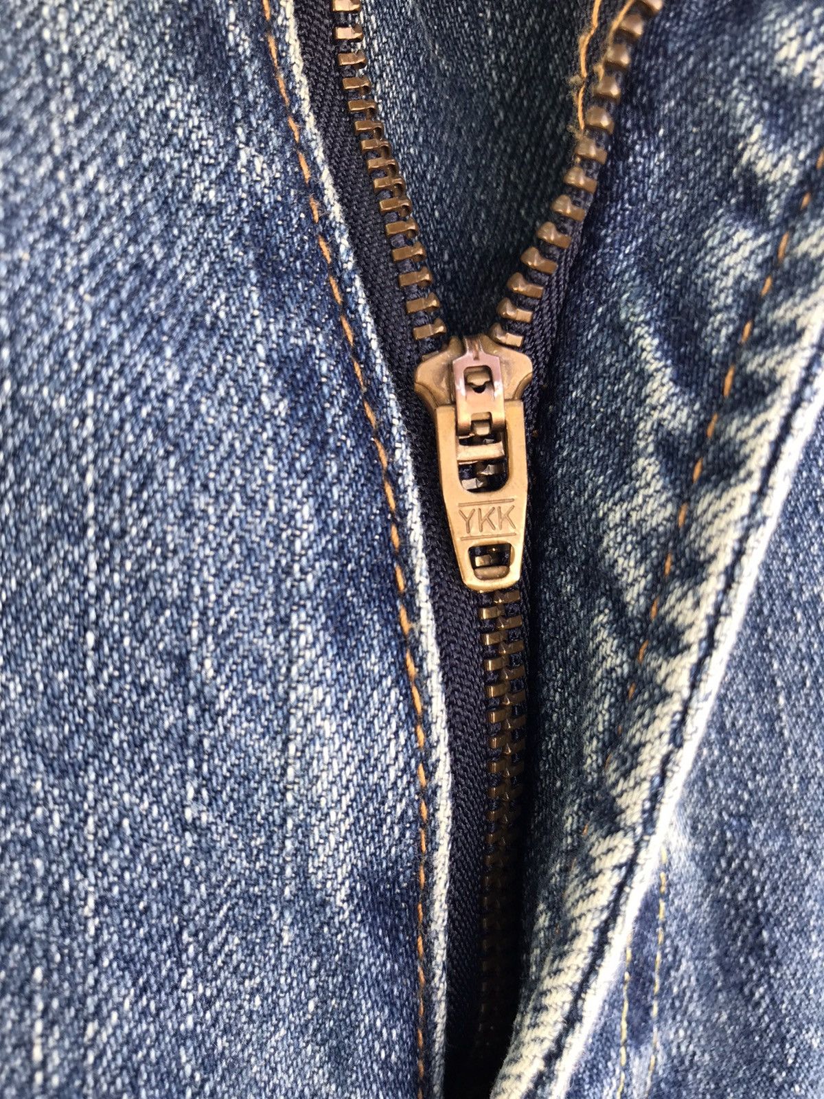 Japanese Brand Japanese Brand Unbrand Blue Distressed Patchwork Denim Jeans Size US 34 / EU 50 - 7 Thumbnail