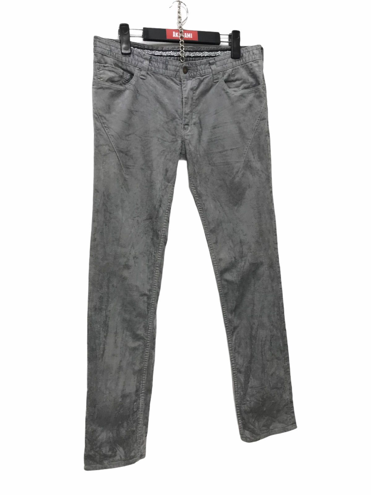 Number (N)ine Number Nine Corduroy Pant Skinny Stretch 3🟦4 Size US 31 - 4 Thumbnail