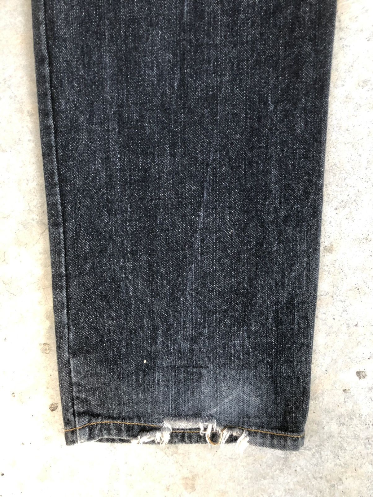 Japanese Brand Japanaese GUMU Embroidered Jeans Distressed Jeans Size US 33 - 11 Thumbnail