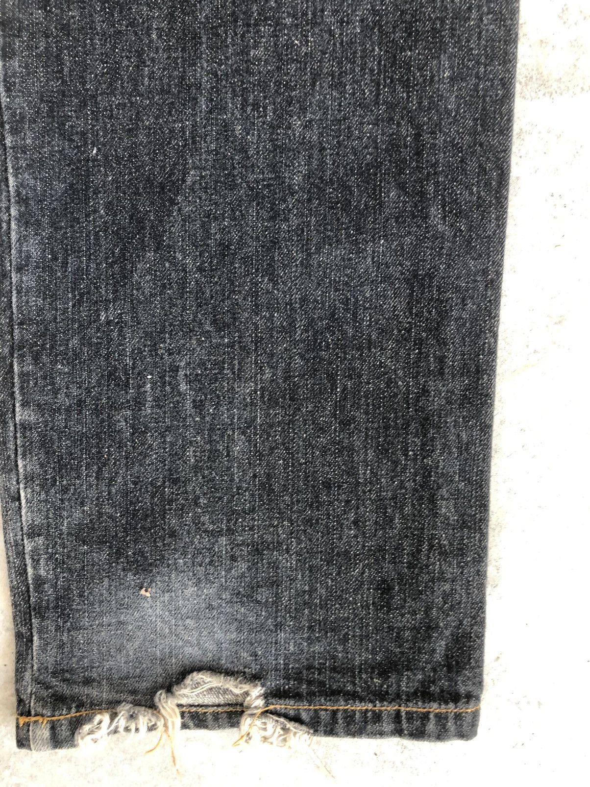 Japanese Brand Japanaese GUMU Embroidered Jeans Distressed Jeans Size US 33 - 12 Thumbnail