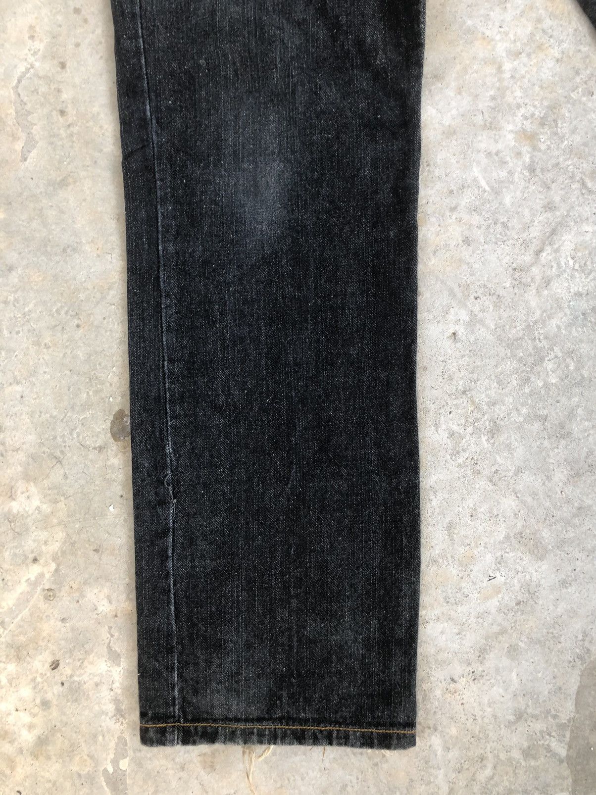 Japanese Brand Japanaese GUMU Embroidered Jeans Distressed Jeans Size US 33 - 6 Thumbnail