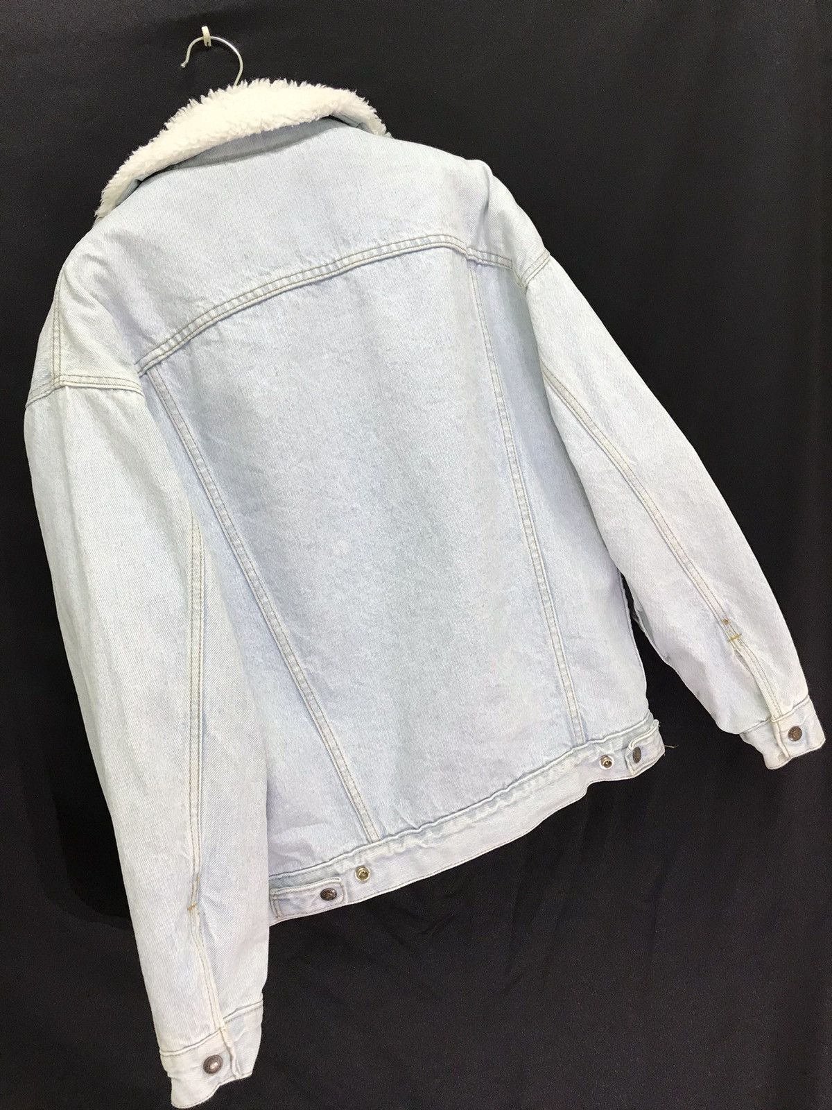 Levi's Vintage Clothing Vtg 70s Levi’s Trucker Denim Jacket Sherpa Lining 6🟩9 Size US M / EU 48-50 / 2 - 4 Thumbnail