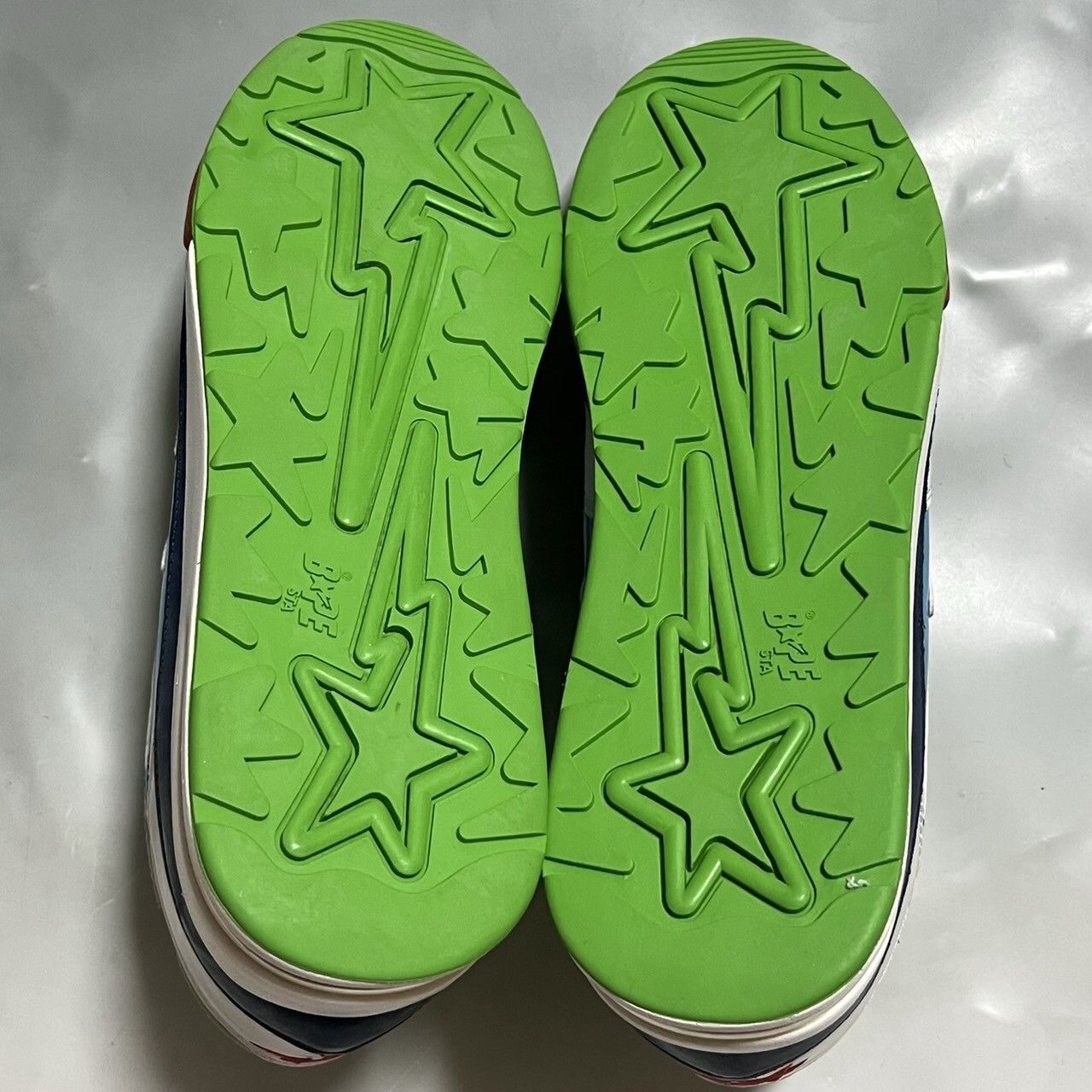 Bape BAPE road sta multi color patent leather Size US 12 / EU 45 - 5 Thumbnail