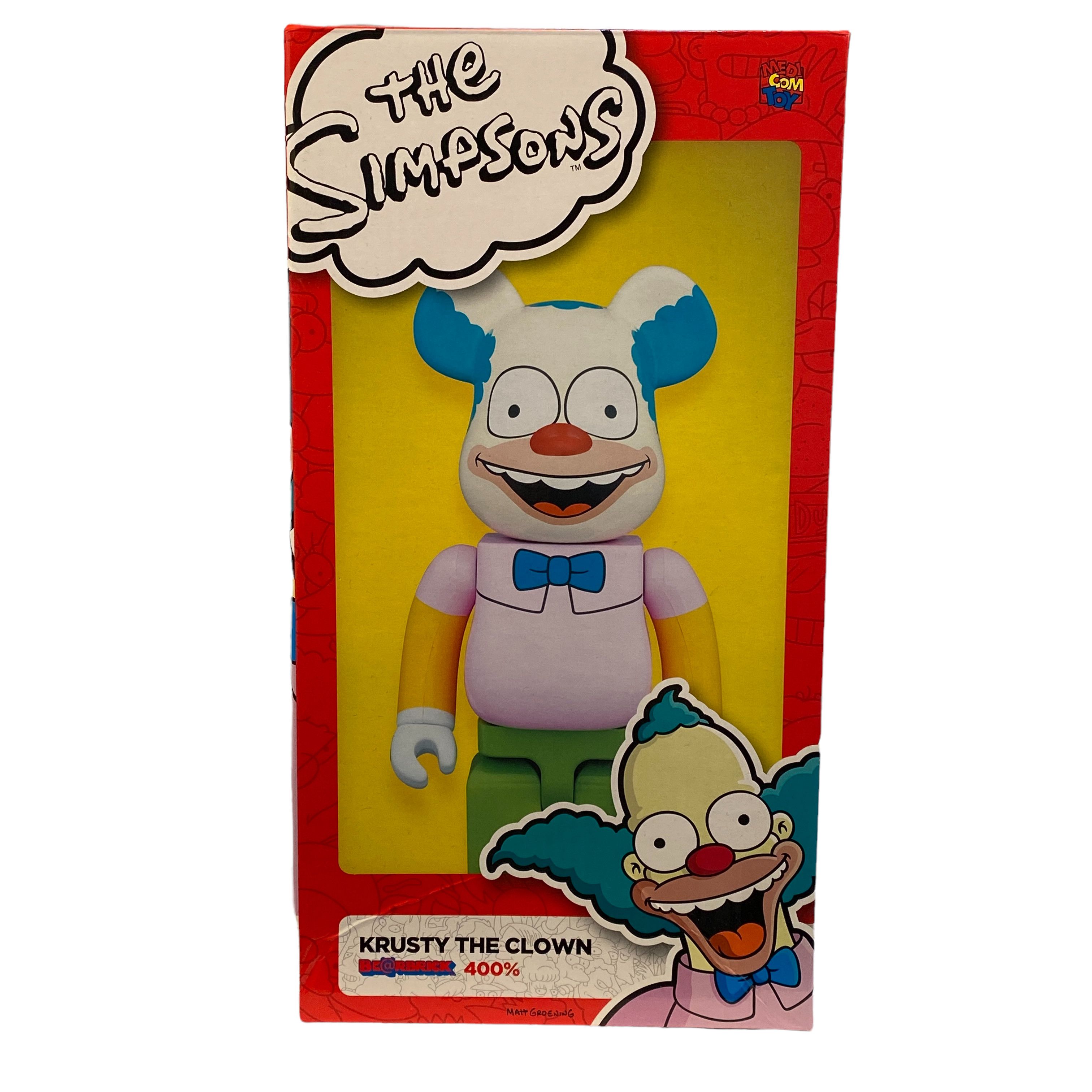 Medicom Toy Krusty The Clown Simpson 400% Figure Size ONE SIZE - 9 Thumbnail