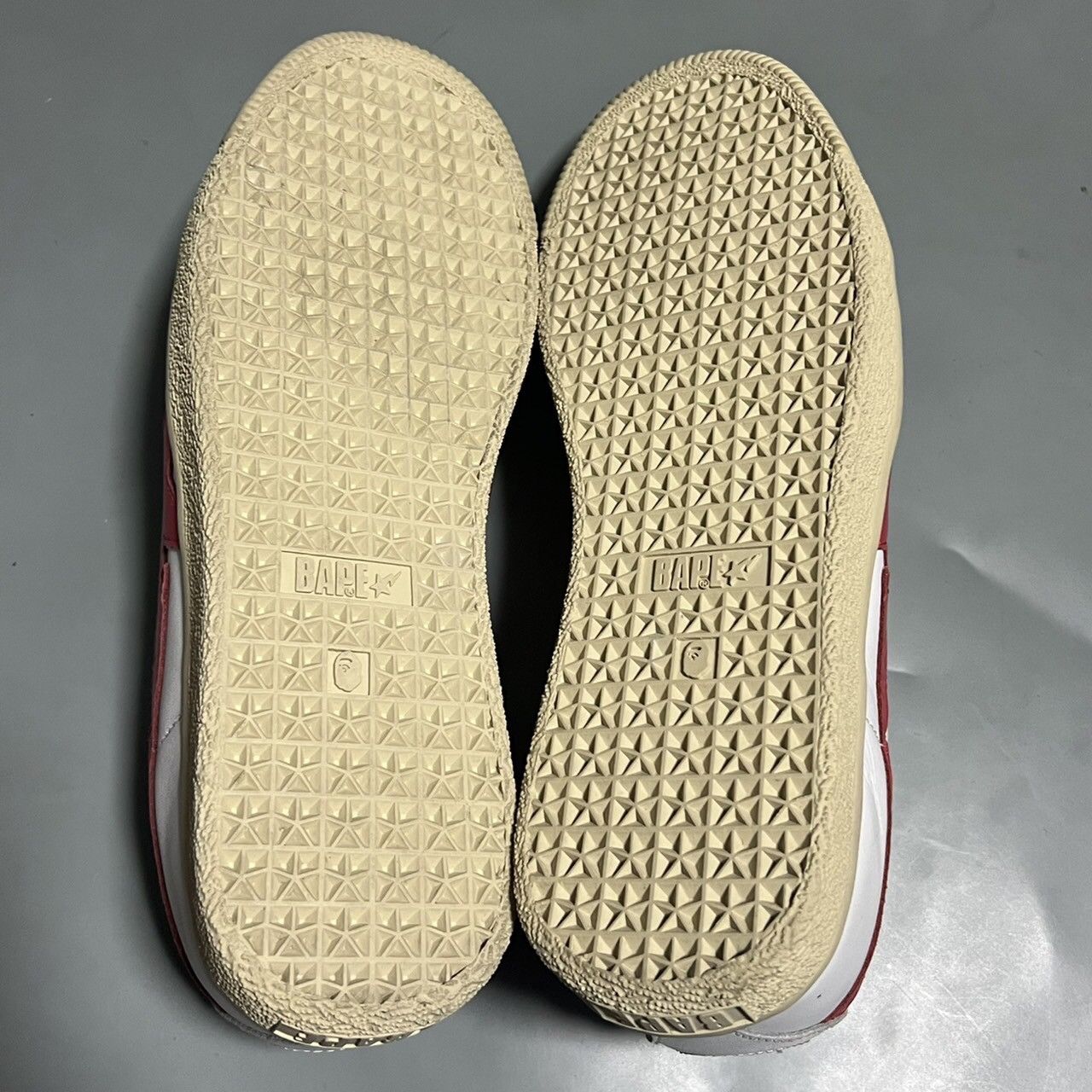 Bape BAPE crepsta White/Red Size US 10 / EU 43 - 5 Thumbnail