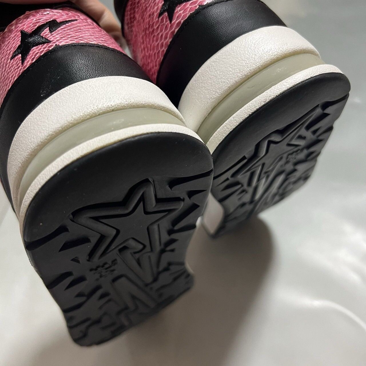 Bape 2007 BAPE roadsta White/leather/snake Size US 13 / EU 46 - 6 Thumbnail