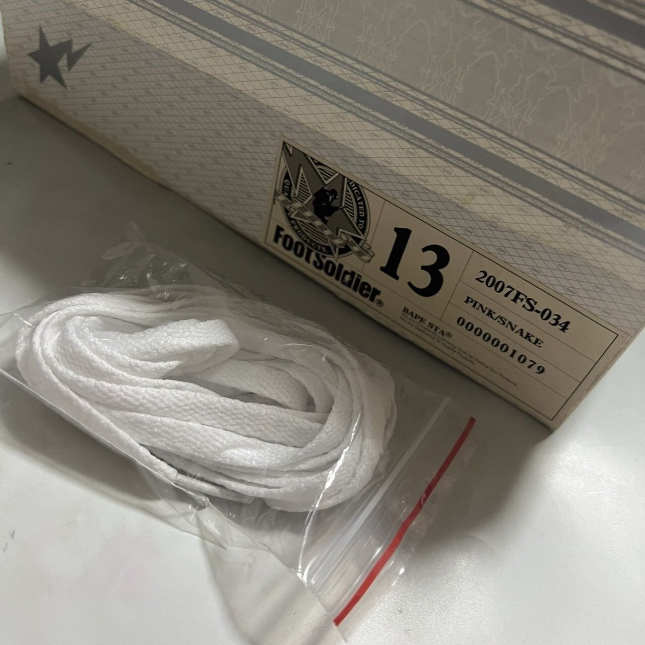 Bape 2007 BAPE roadsta White/leather/snake Size US 13 / EU 46 - 8 Thumbnail