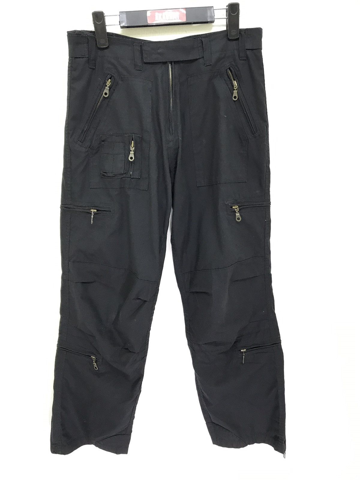 image of Military x Vintage National Anthem Uniform Canada 1973 Multi Pockets Pant in Black, Men's (Size 30)