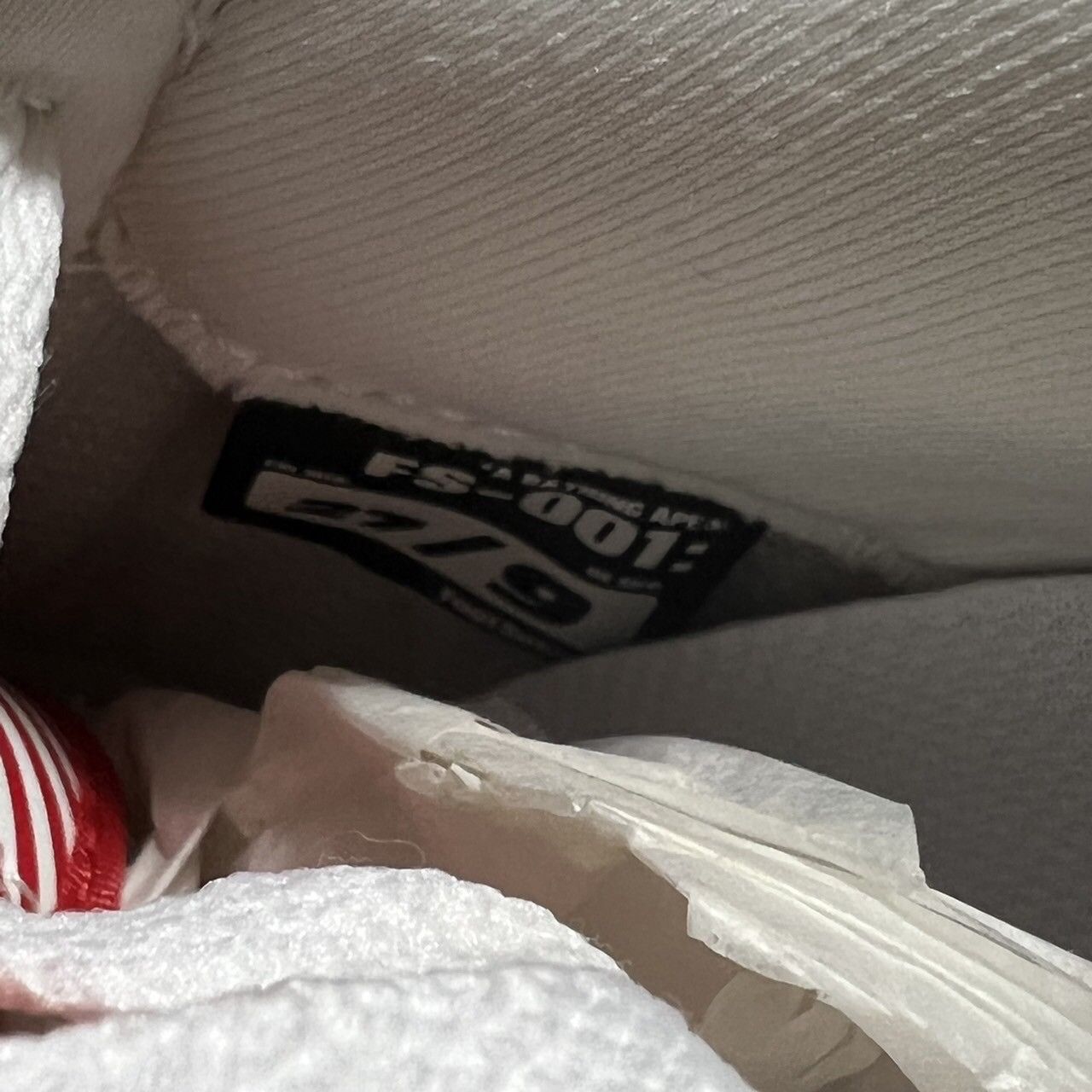 Bape 2007 BAPE Sta striped/Red/White patent leather Size US 9 / EU 42 - 7 Thumbnail