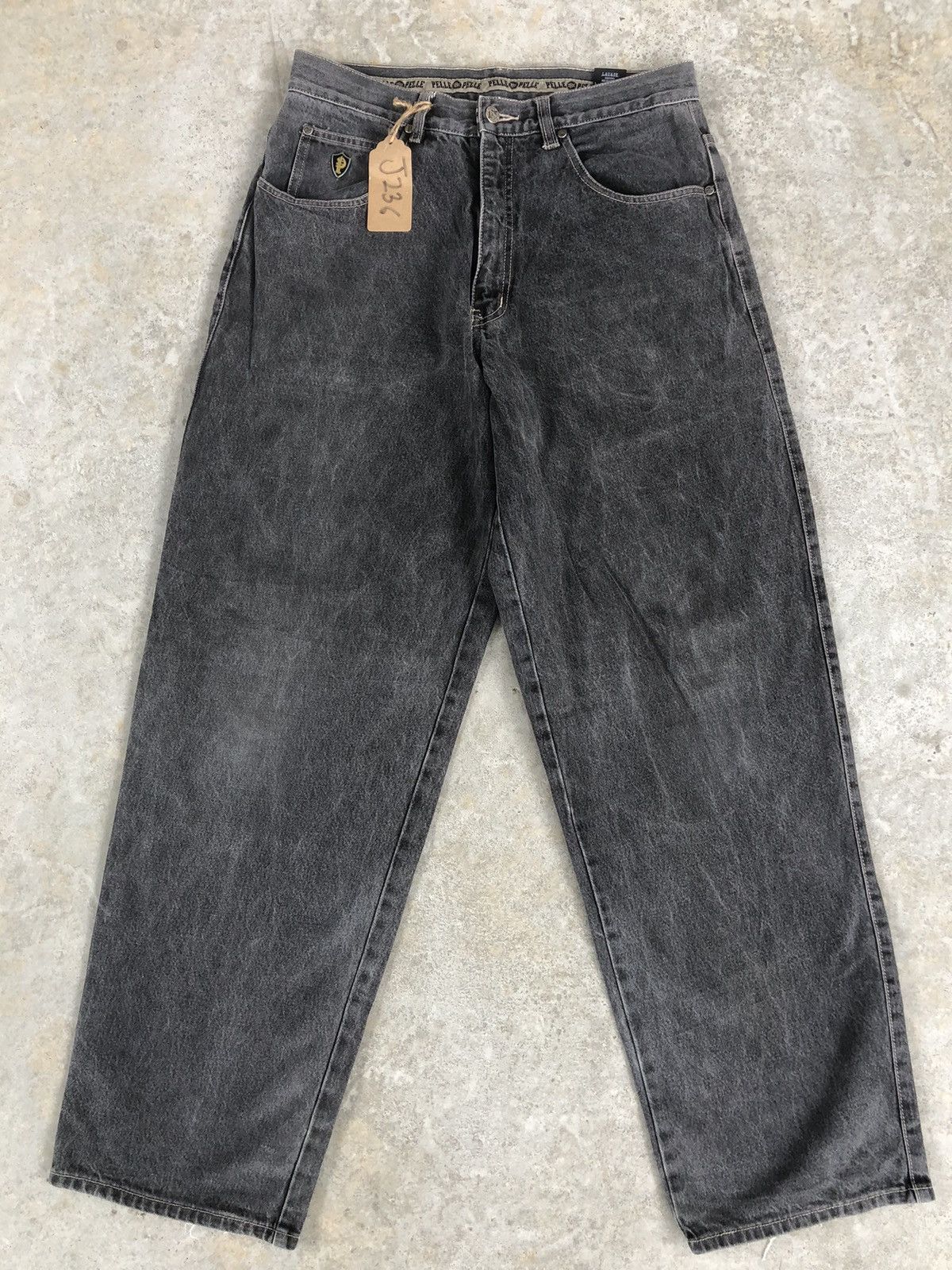 Pelle Pelle Pelle Pelle Distressed Jeans Baggy Jeans hip hop Size US 32 / EU 48 - 1 Thumbnail