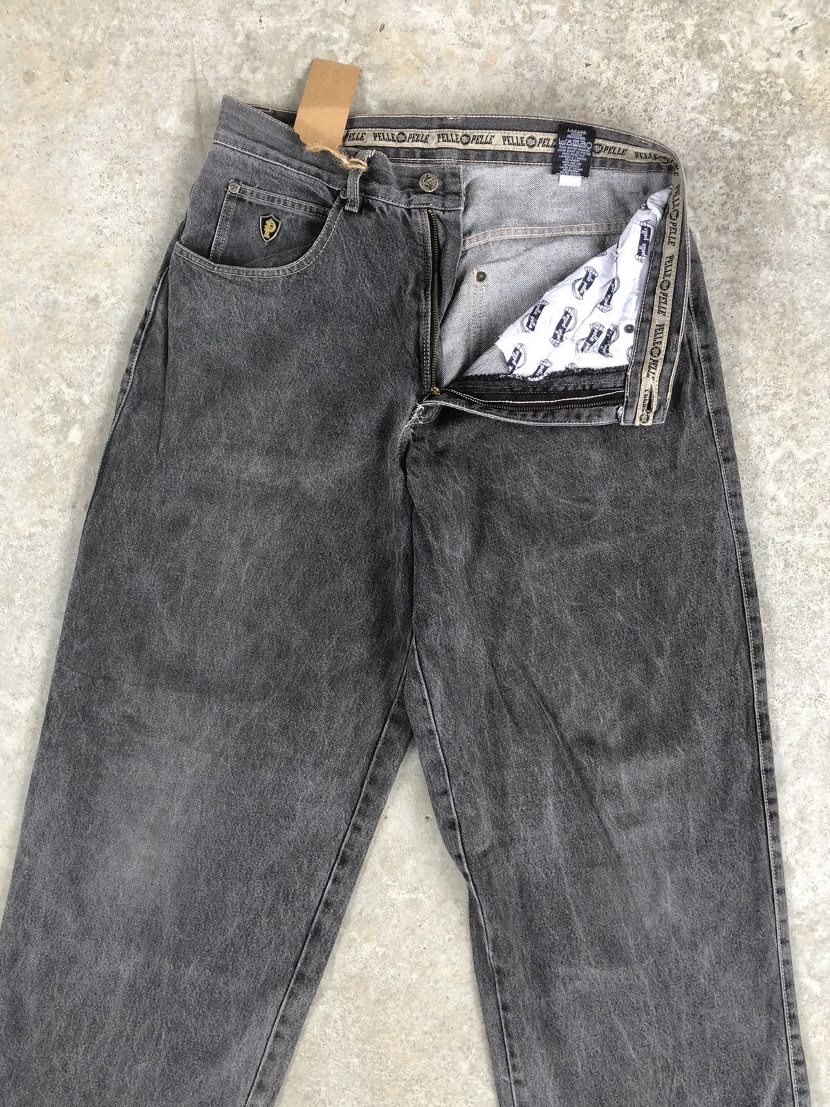 Pelle Pelle Pelle Pelle Distressed Jeans Baggy Jeans hip hop Size US 32 / EU 48 - 3 Thumbnail