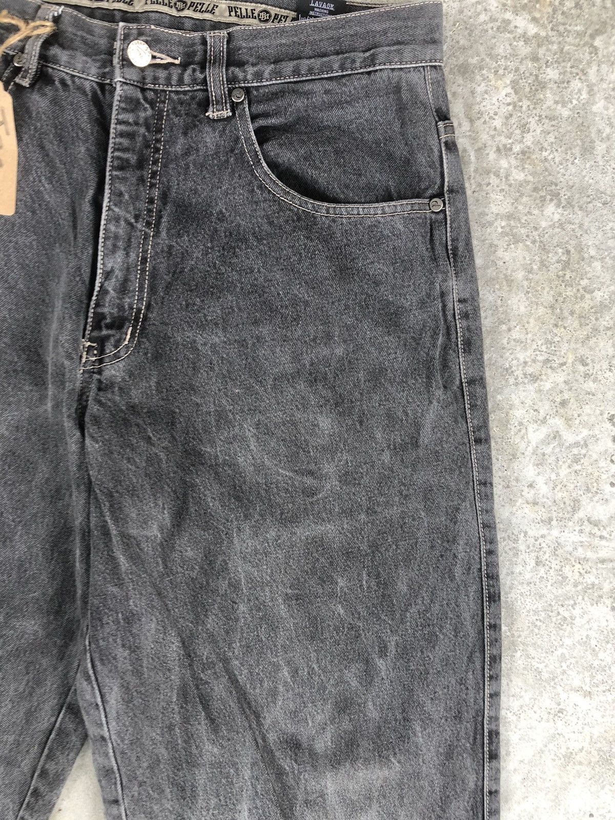 Pelle Pelle Pelle Pelle Distressed Jeans Baggy Jeans hip hop Size US 32 / EU 48 - 5 Thumbnail