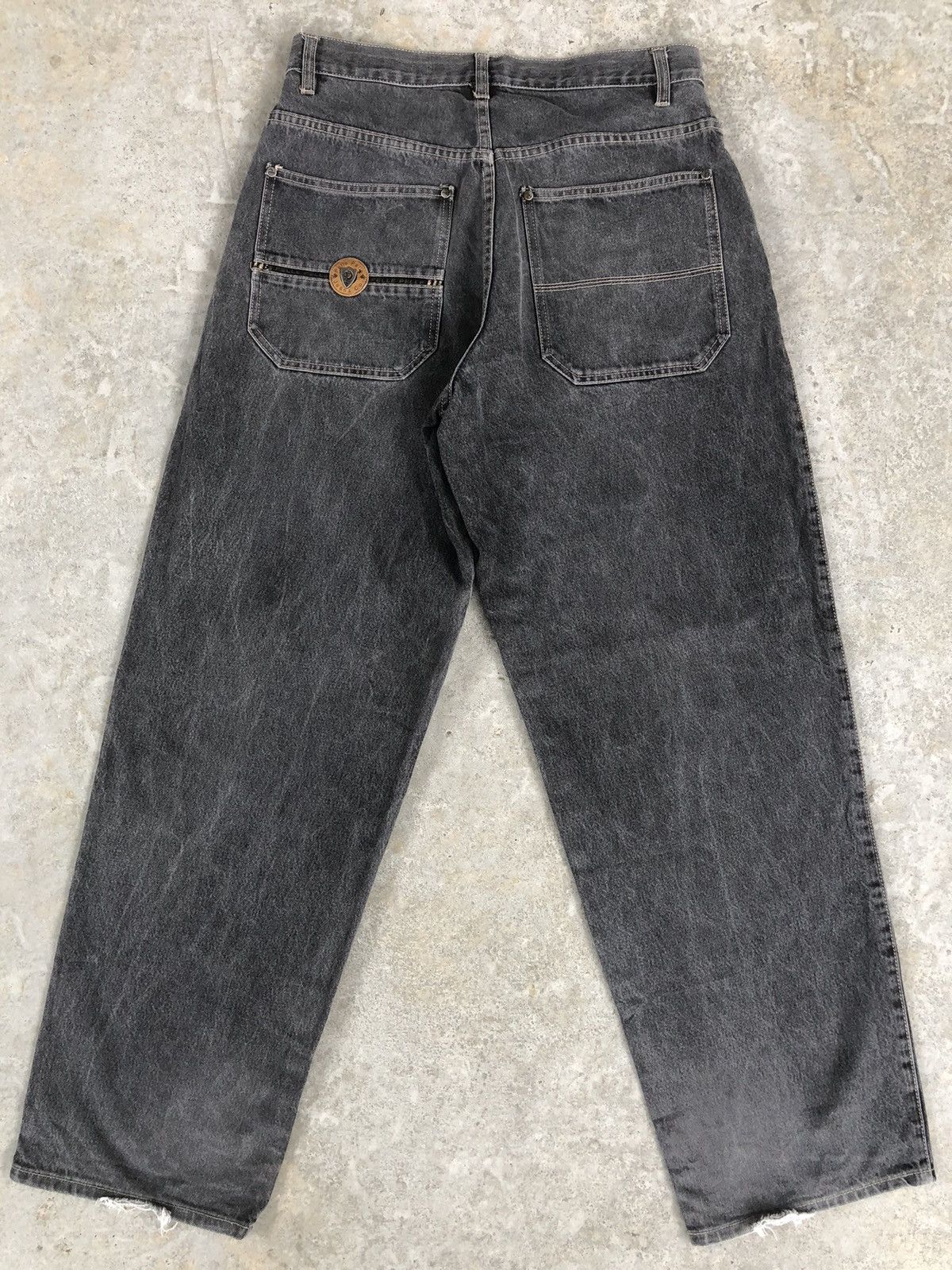 Pelle Pelle Pelle Pelle Distressed Jeans Baggy Jeans hip hop Size US 32 / EU 48 - 2 Thumbnail