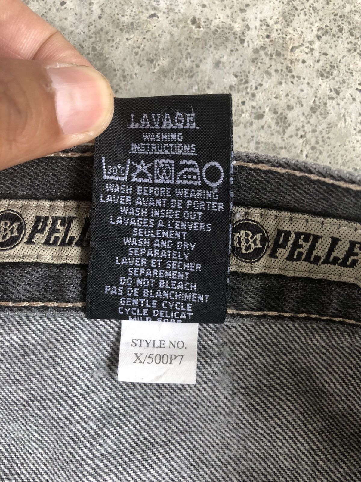 Pelle Pelle Pelle Pelle Distressed Jeans Baggy Jeans hip hop Size US 32 / EU 48 - 17 Thumbnail