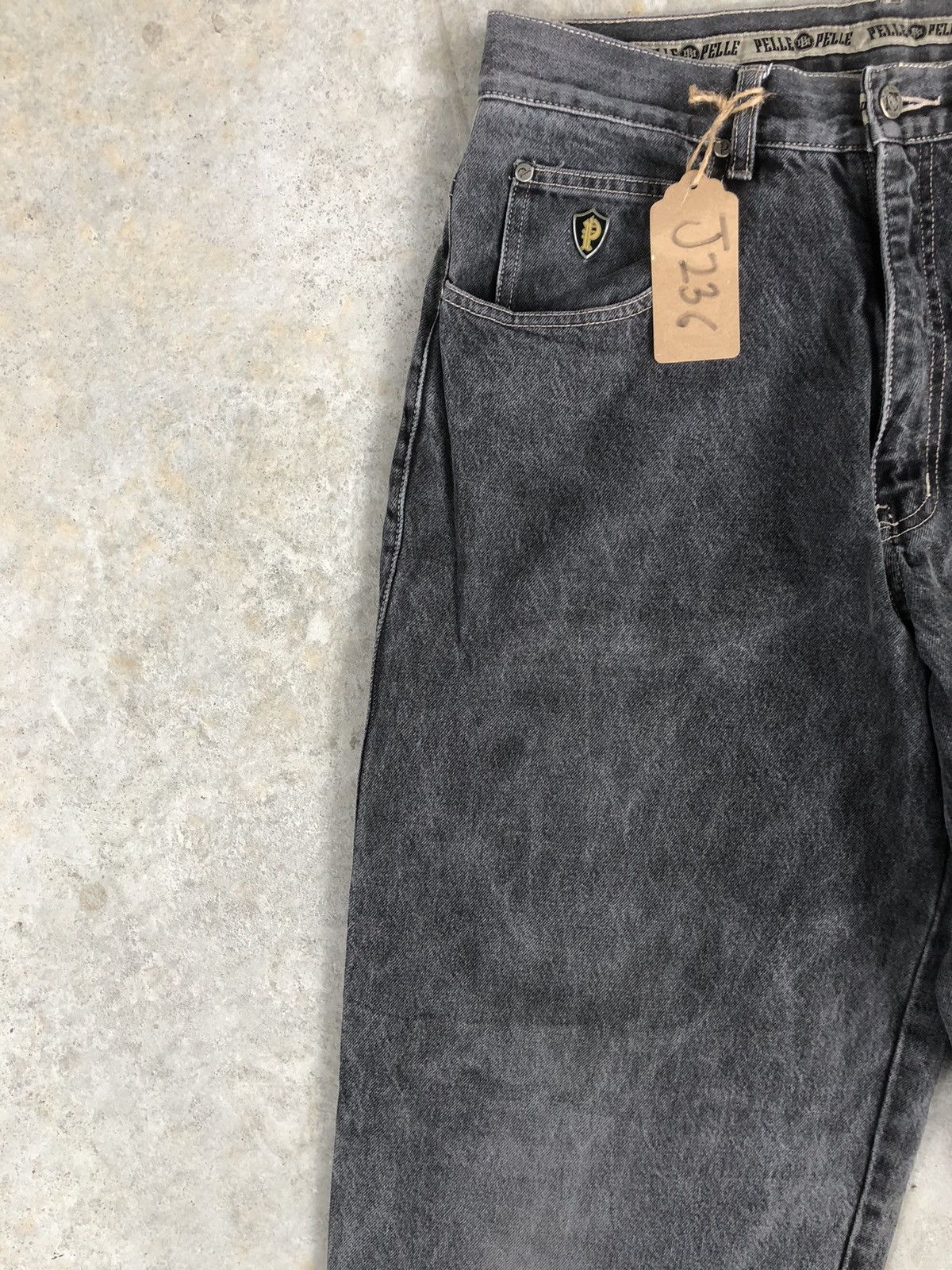 Pelle Pelle Pelle Pelle Distressed Jeans Baggy Jeans hip hop Size US 32 / EU 48 - 4 Thumbnail