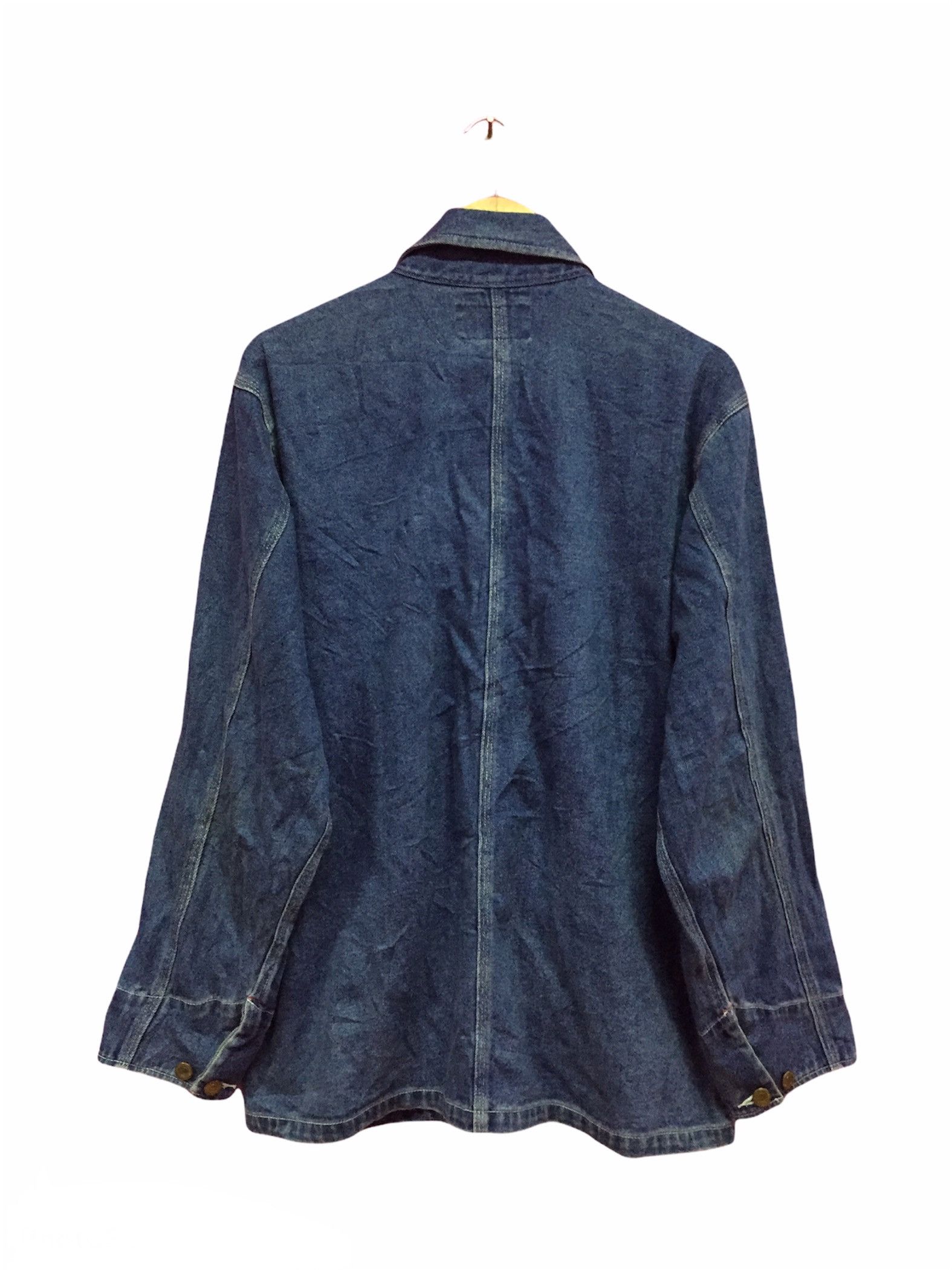 Japanese Brand Red Woods Denim Jackets Size L Size US L / EU 52-54 / 3 - 2 Thumbnail