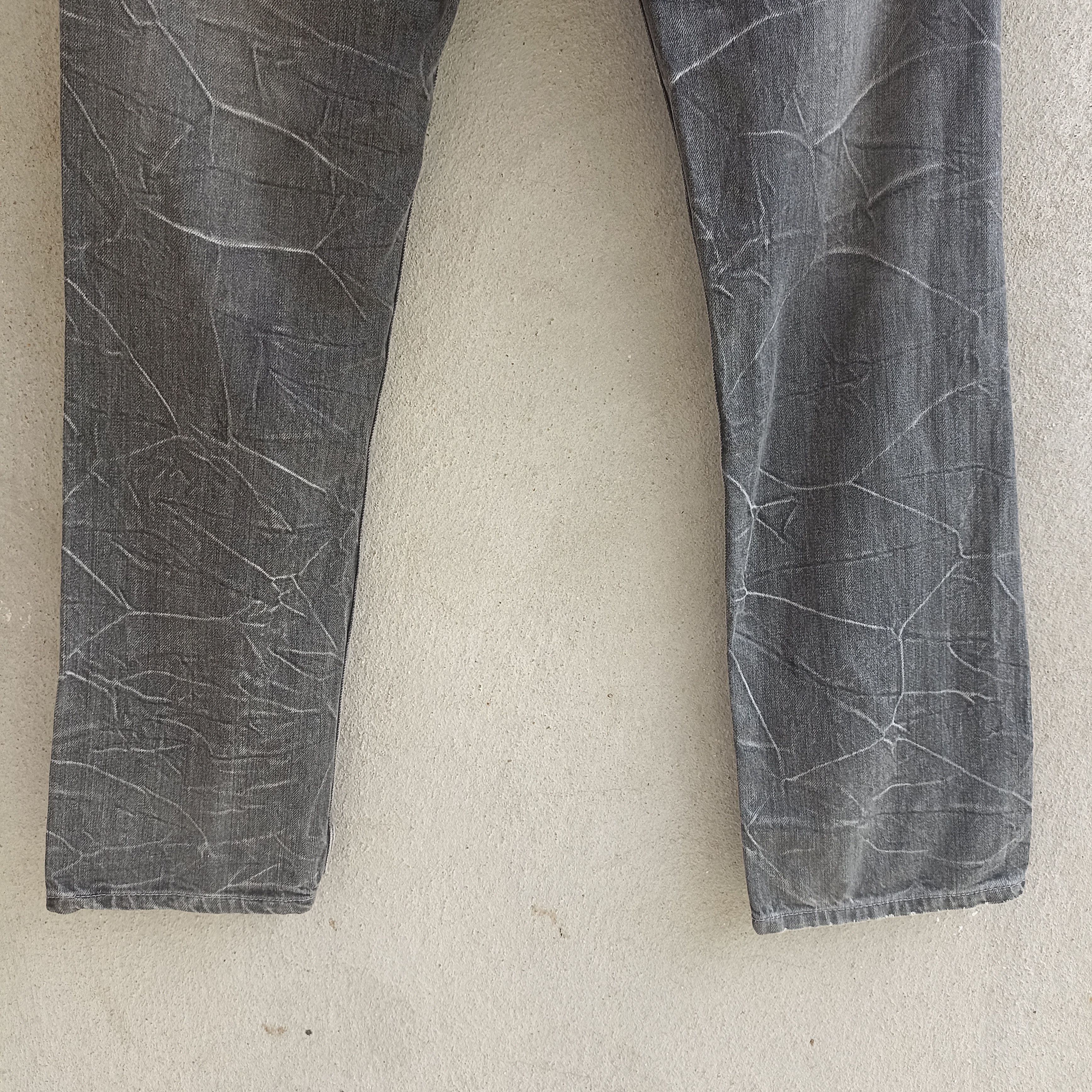 Japanese Brand Patina Seditionaries Doublewaist Patch Jeans Size US 30 / EU 46 - 12 Thumbnail
