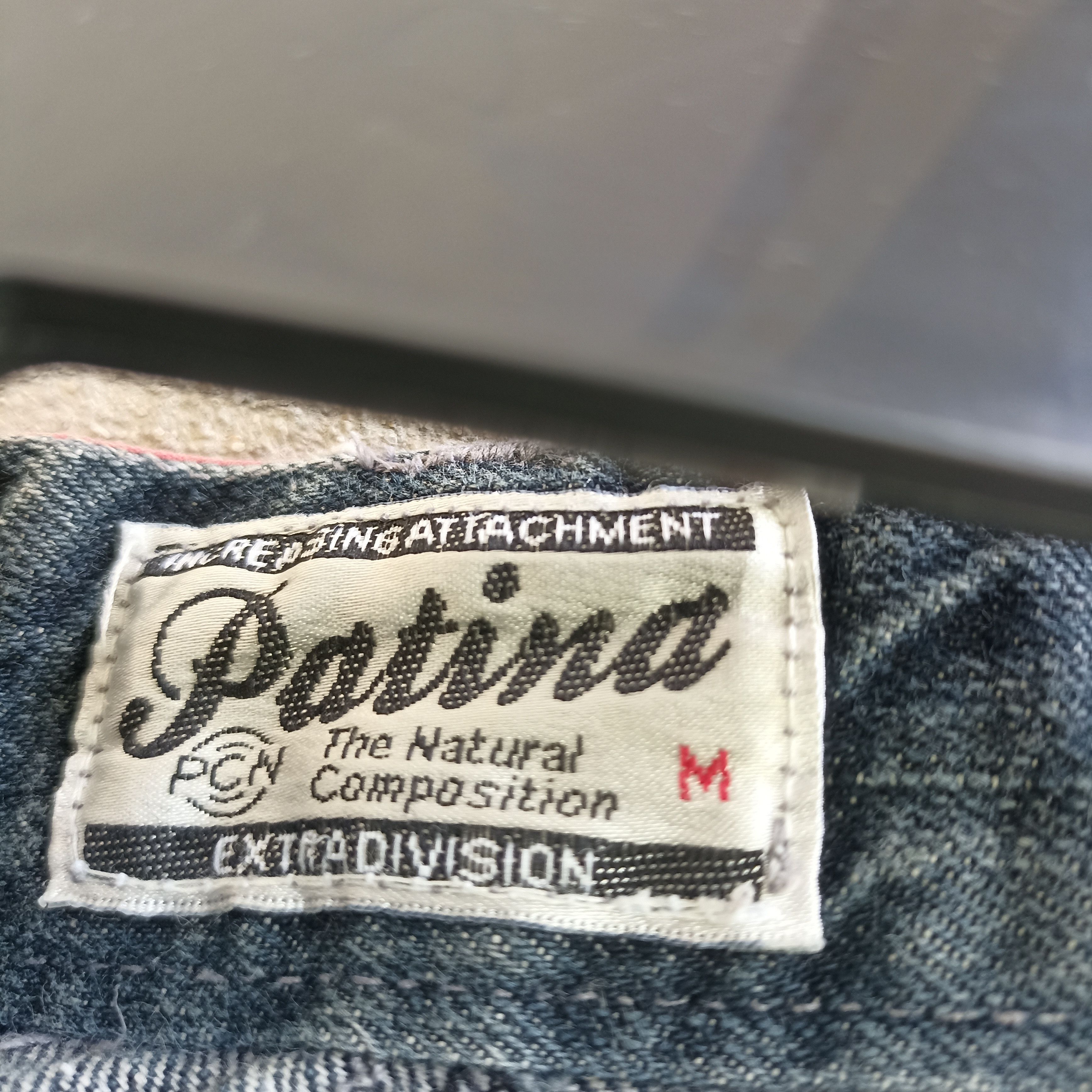 Japanese Brand Patina Seditionaries Doublewaist Patch Jeans Size US 30 / EU 46 - 7 Thumbnail